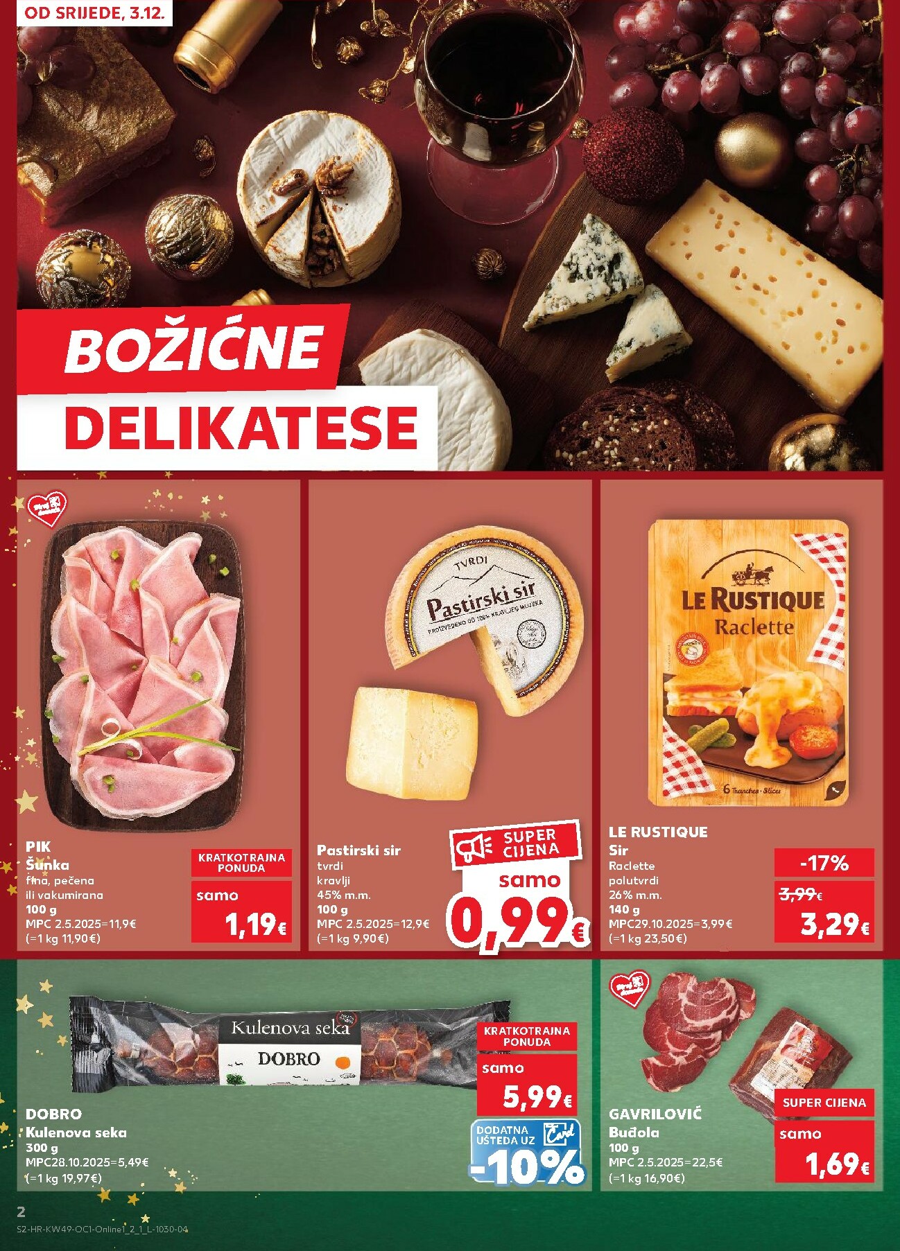 kaufland - Prelistajte katalog Kaufland - Želiš još bogatiju ponudu, vrijedi od 03.12. do 09.12. - page: 2