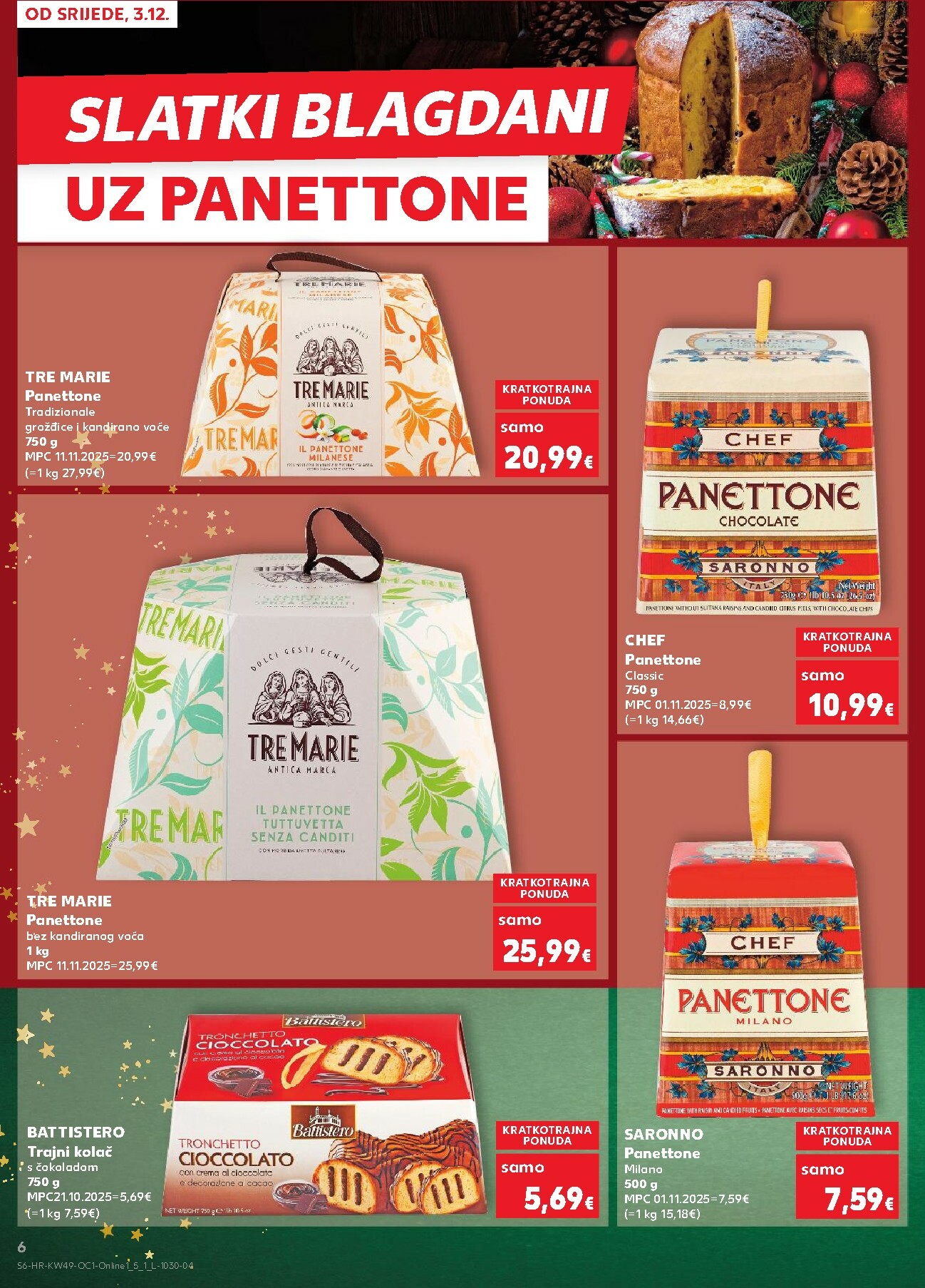kaufland - Prelistajte katalog Kaufland - Želiš još bogatiju ponudu, vrijedi od 03.12. do 09.12. - page: 6