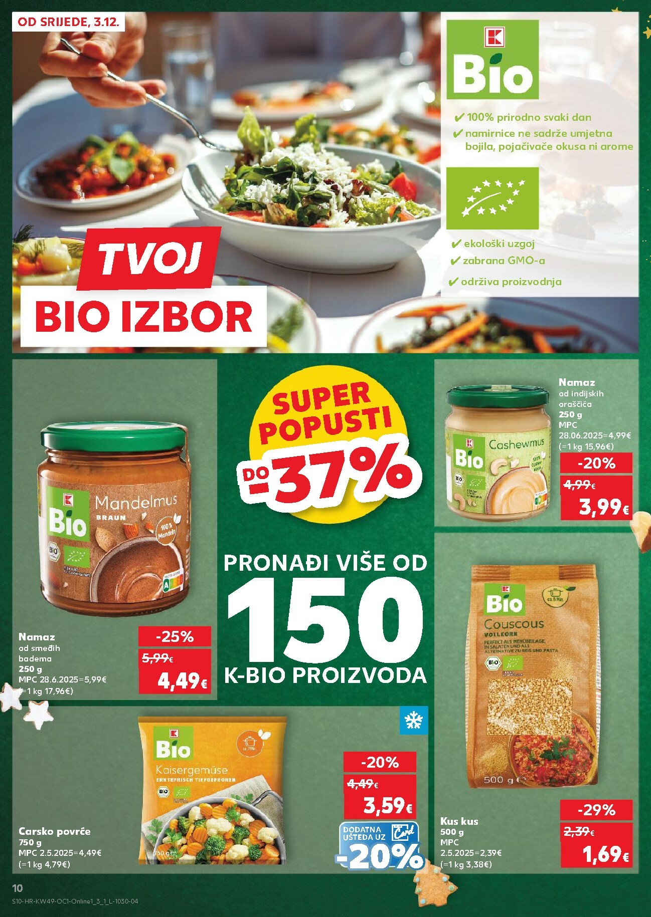 kaufland - Prelistajte katalog Kaufland - Želiš još bogatiju ponudu, vrijedi od 03.12. do 09.12. - page: 10