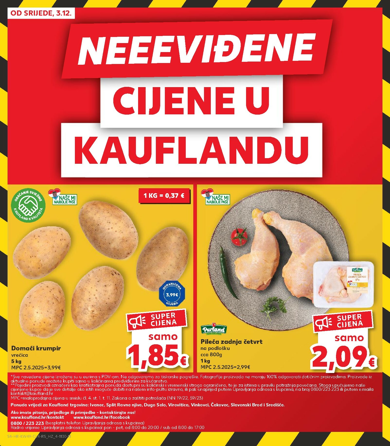 kaufland - Prelistajte katalog Kaufland - Cijene, vrijedi od 03.12. do 09.12. - page: 4
