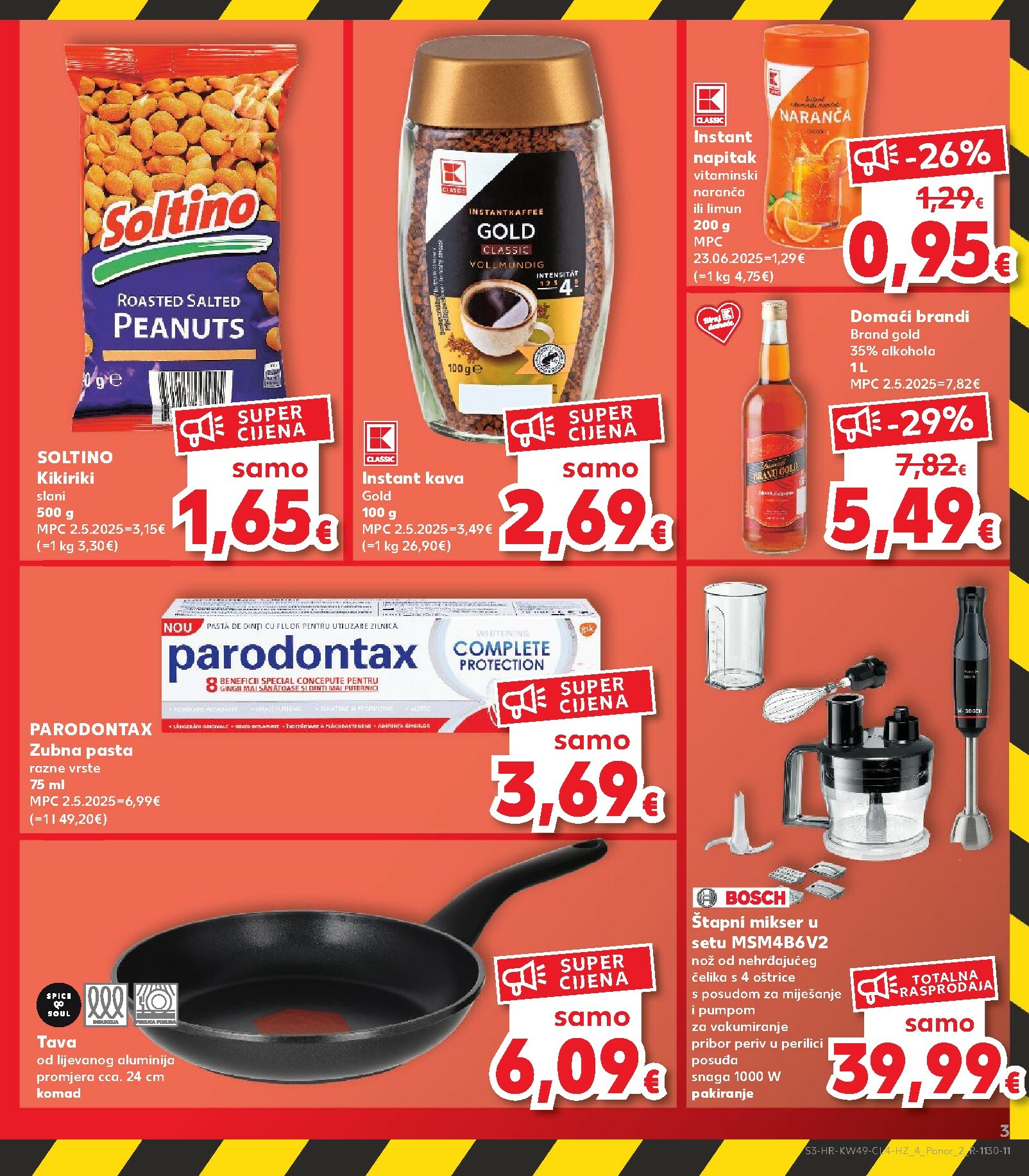 kaufland - Prelistajte katalog Kaufland - Cijene, vrijedi od 03.12. do 09.12. - page: 3