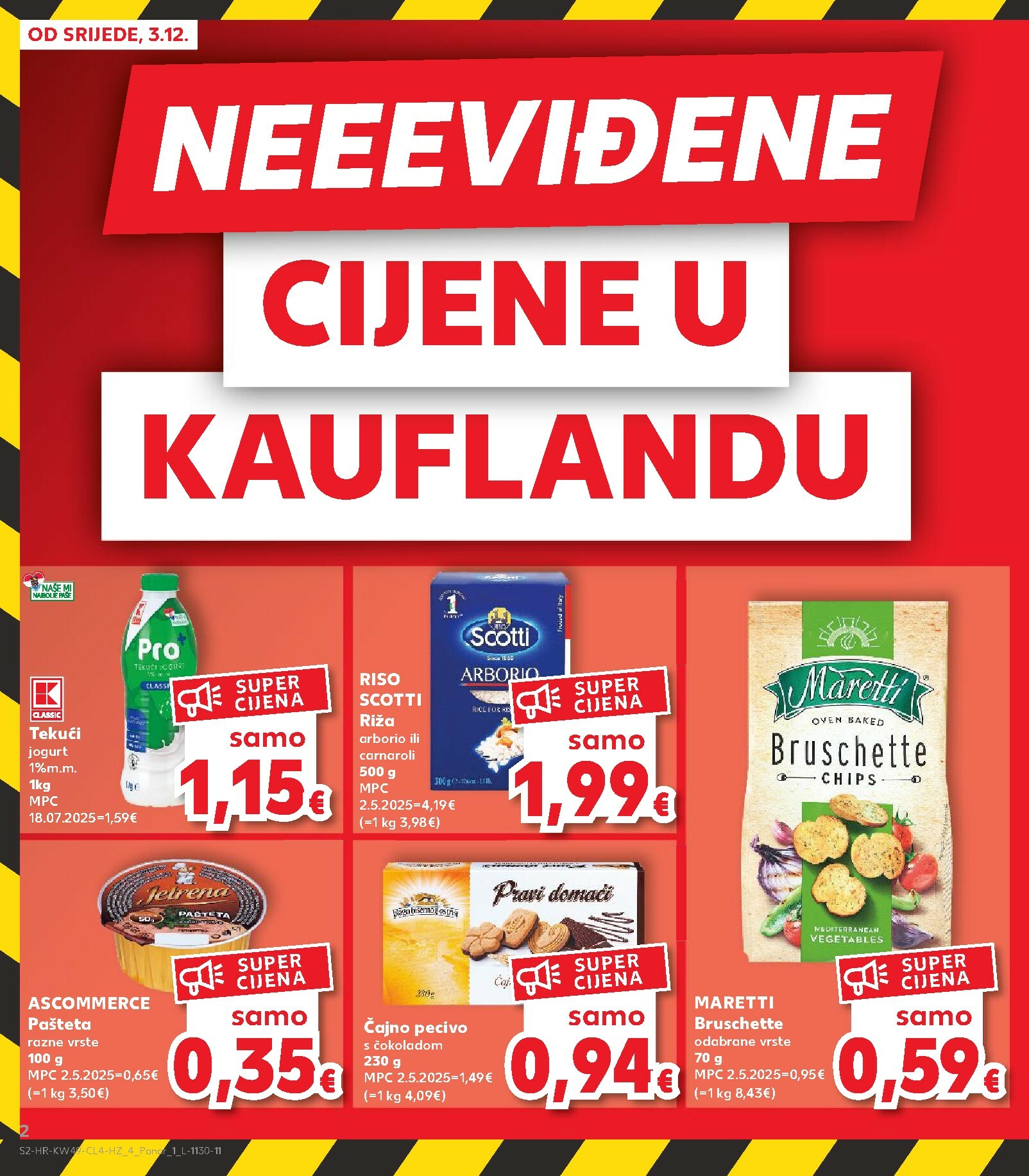 kaufland - Prelistajte katalog Kaufland - Cijene, vrijedi od 03.12. do 09.12. - page: 2