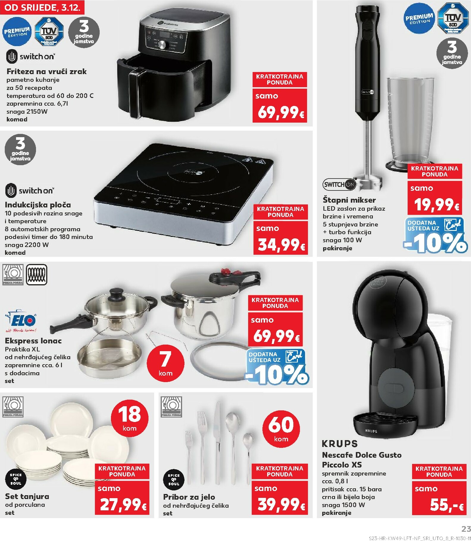 kaufland - Prelistajte katalog Kaufland - Obiteljska Pakiranja, vrijedi od 03.12. do 09.12. - page: 23