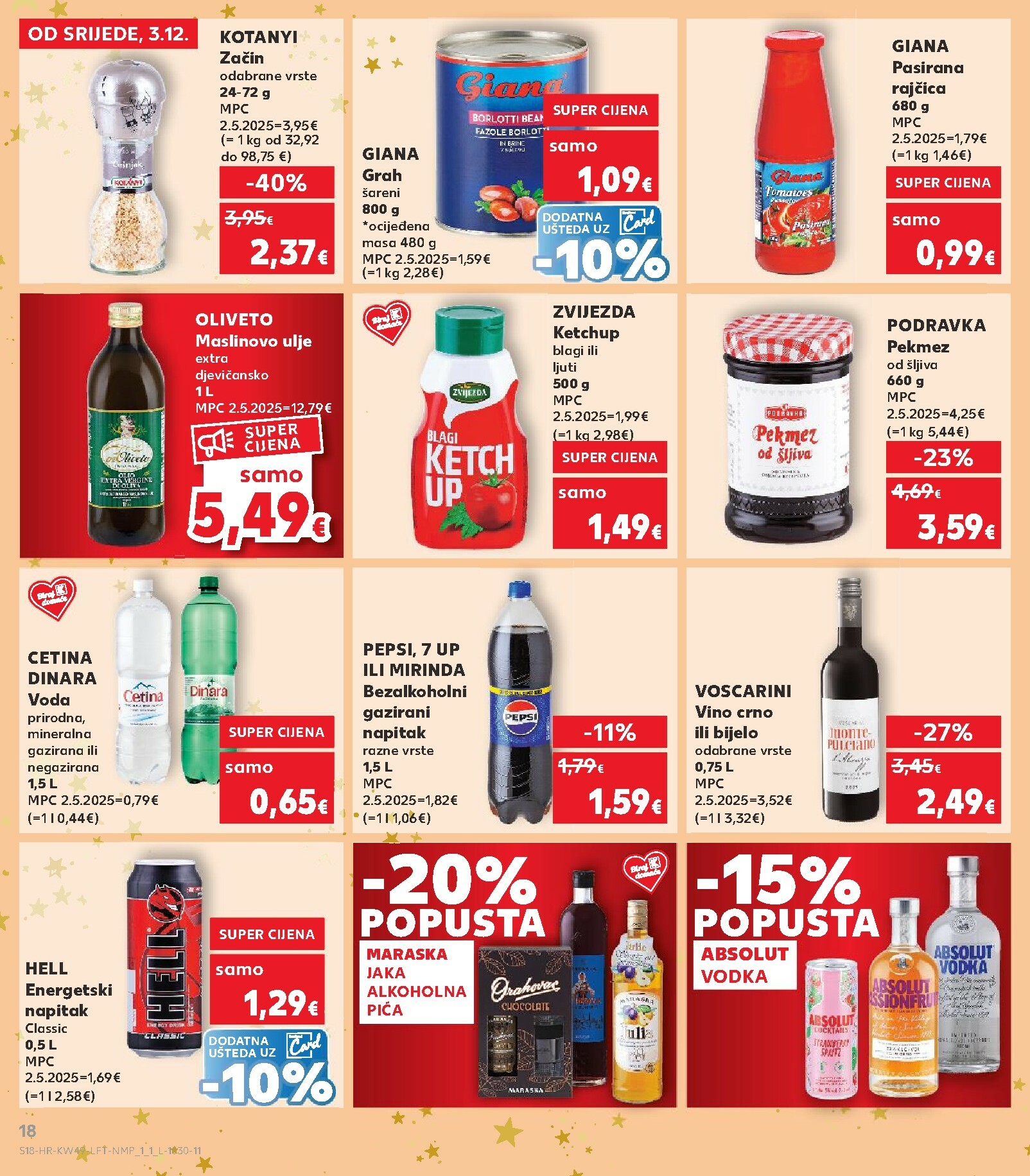 kaufland - Prelistajte katalog Kaufland - Obiteljska Pakiranja, vrijedi od 03.12. do 09.12. - page: 18