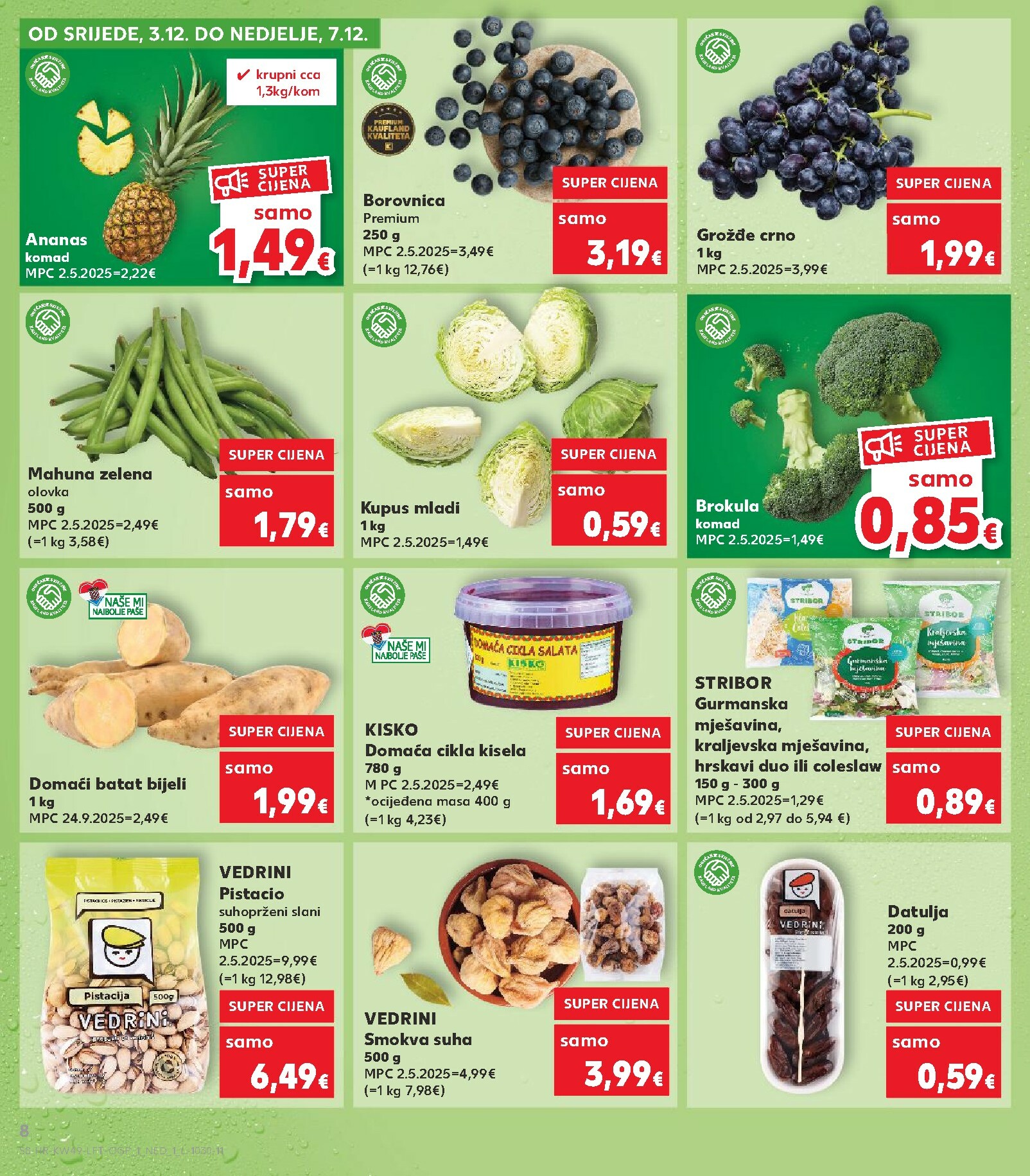 kaufland - Prelistajte katalog Kaufland - Obiteljska Pakiranja, vrijedi od 03.12. do 09.12. - page: 8