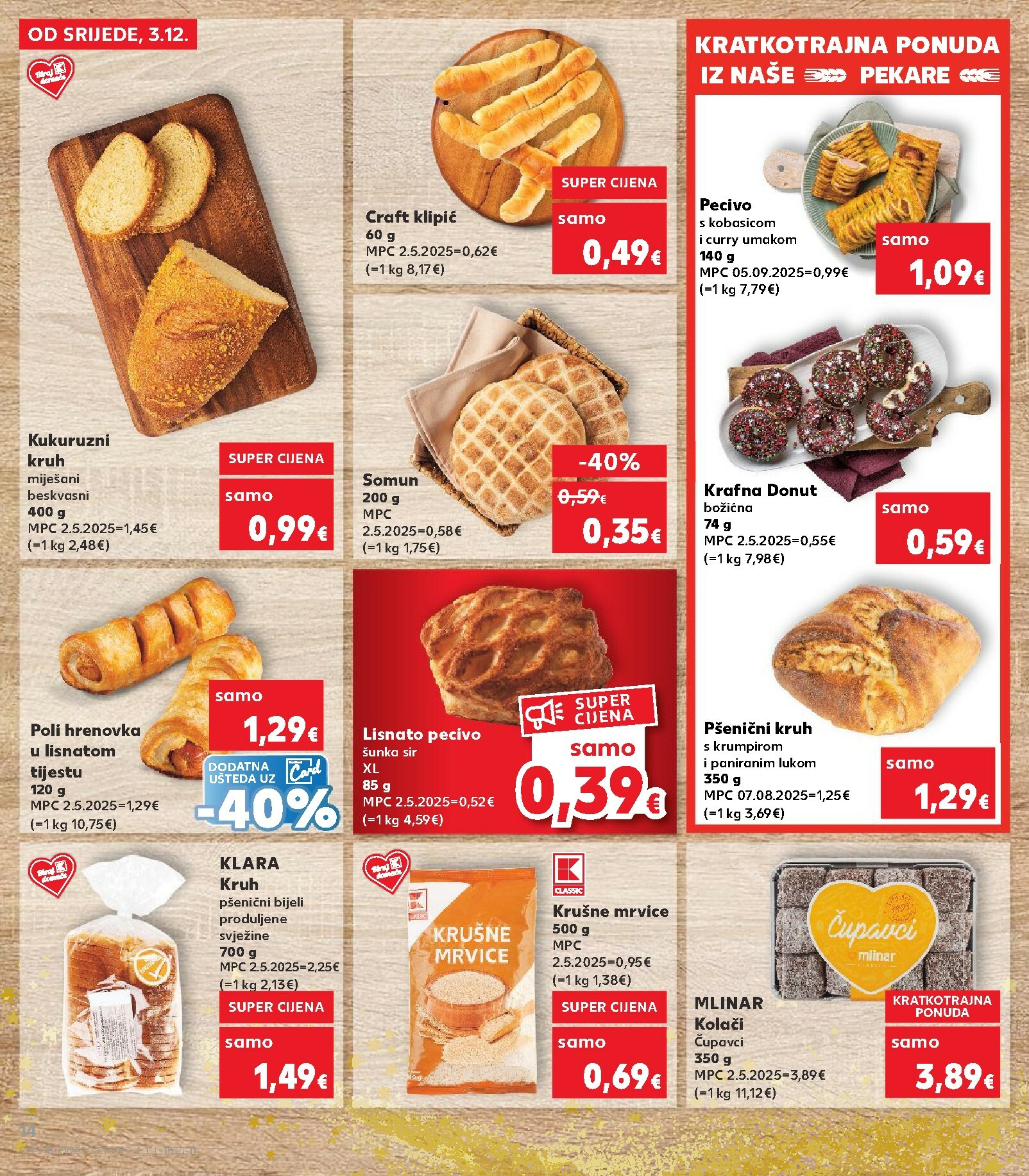 kaufland - Prelistajte katalog Kaufland - Obiteljska Pakiranja, vrijedi od 03.12. do 09.12. - page: 14