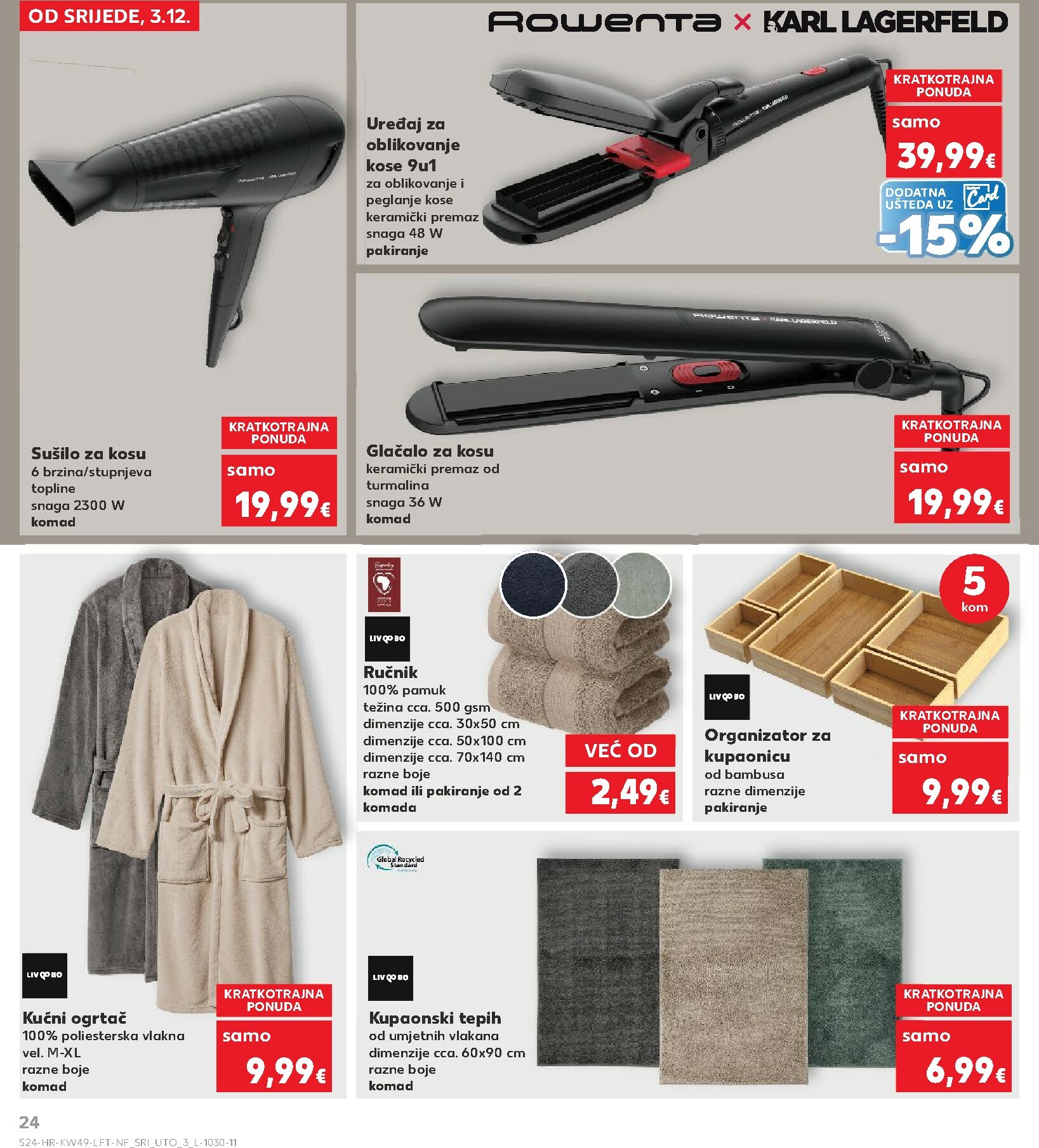 kaufland - Prelistajte katalog Kaufland - Obiteljska Pakiranja, vrijedi od 03.12. do 09.12. - page: 24