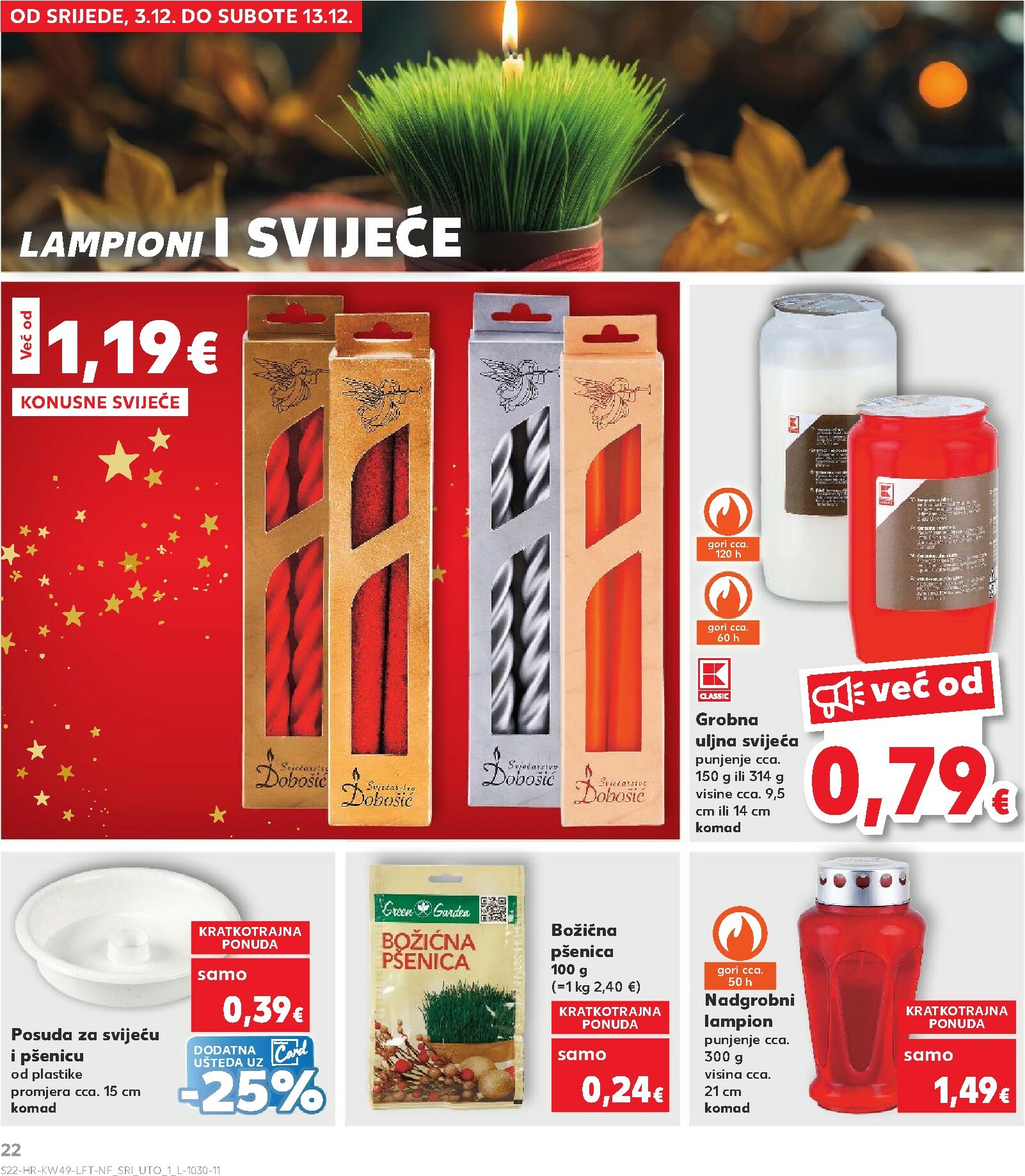kaufland - Prelistajte katalog Kaufland - Obiteljska Pakiranja, vrijedi od 03.12. do 09.12. - page: 22