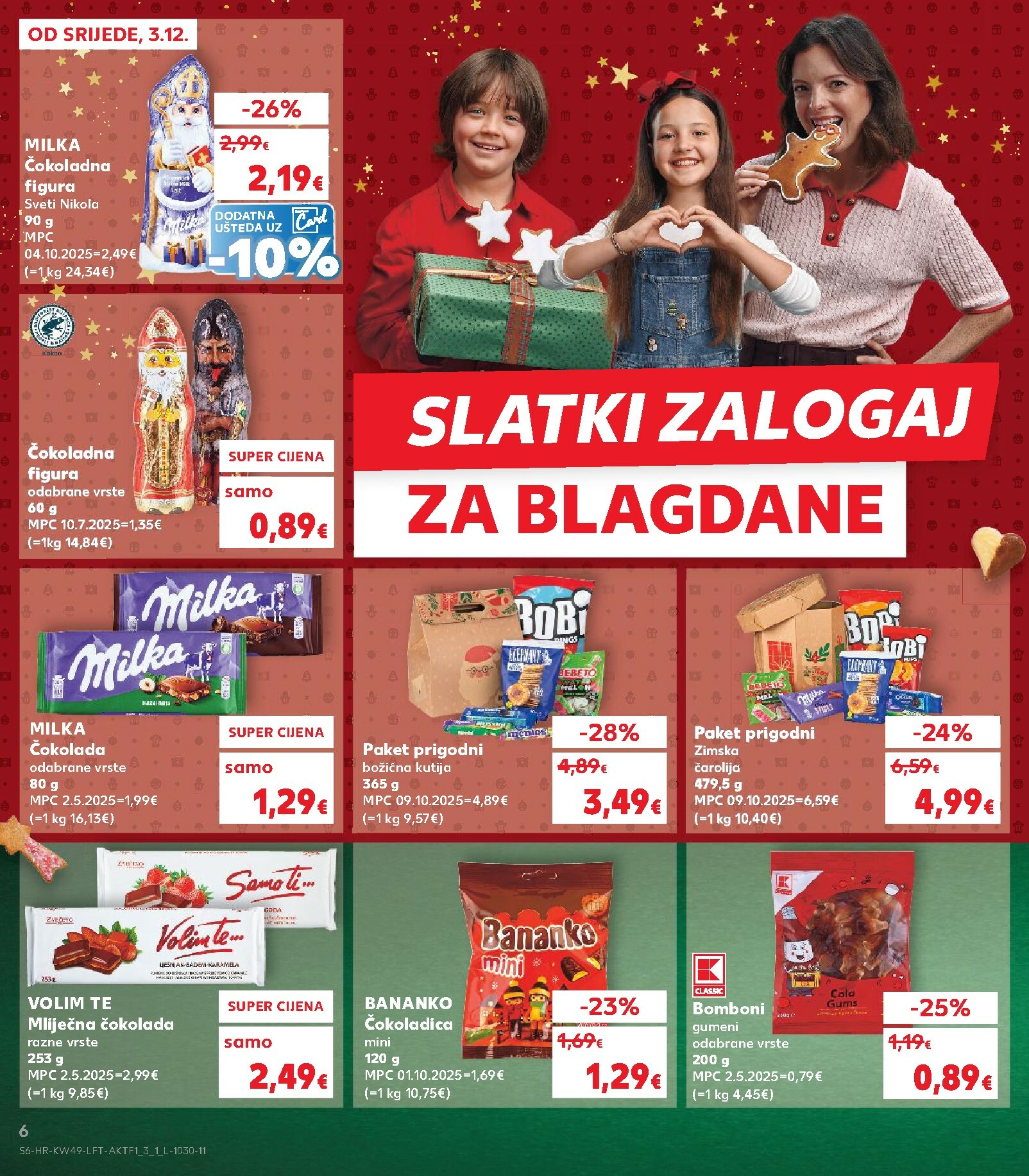kaufland - Prelistajte katalog Kaufland - Obiteljska Pakiranja, vrijedi od 03.12. do 09.12. - page: 6