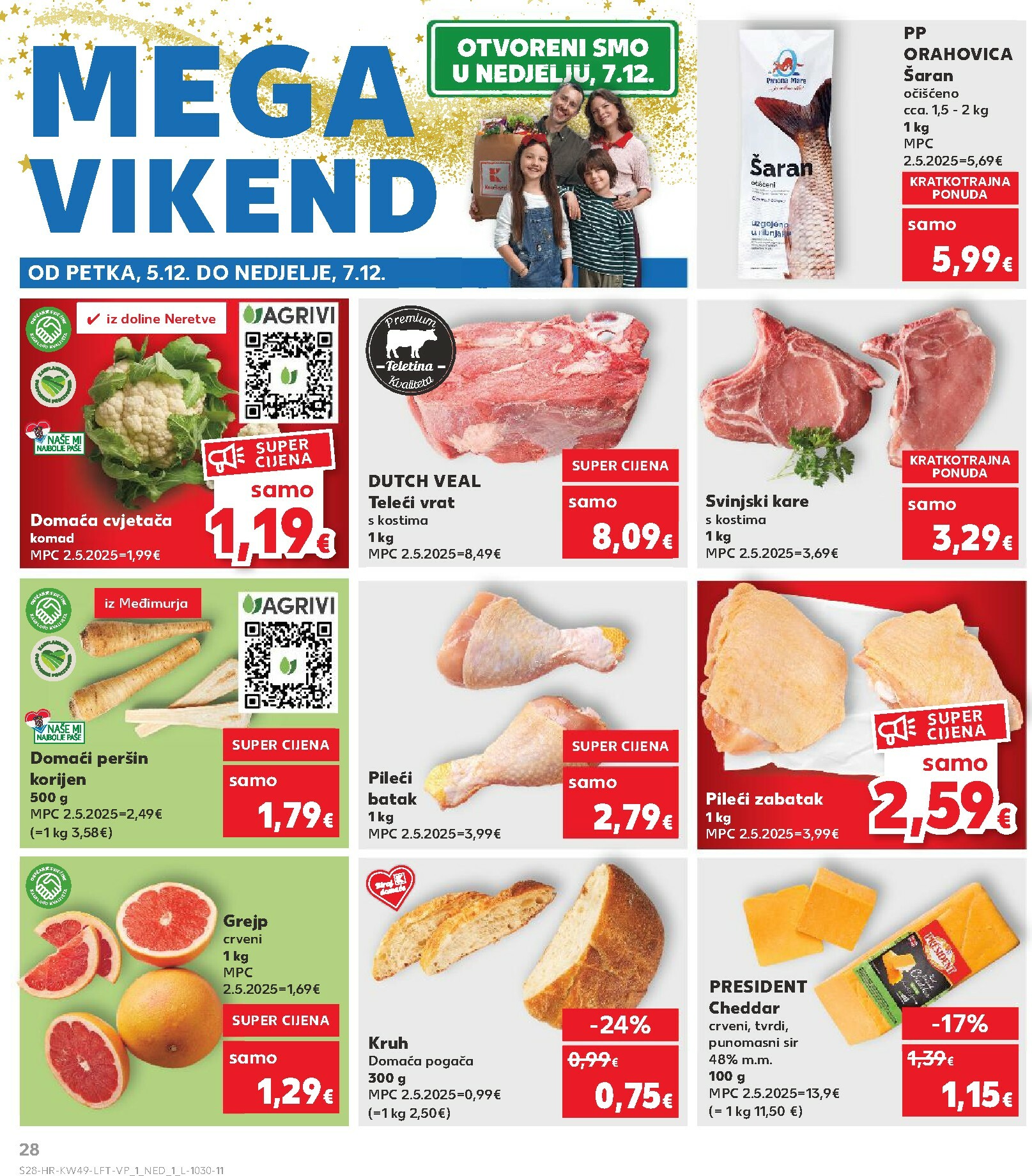 kaufland - Prelistajte katalog Kaufland - Obiteljska Pakiranja, vrijedi od 03.12. do 09.12. - page: 28