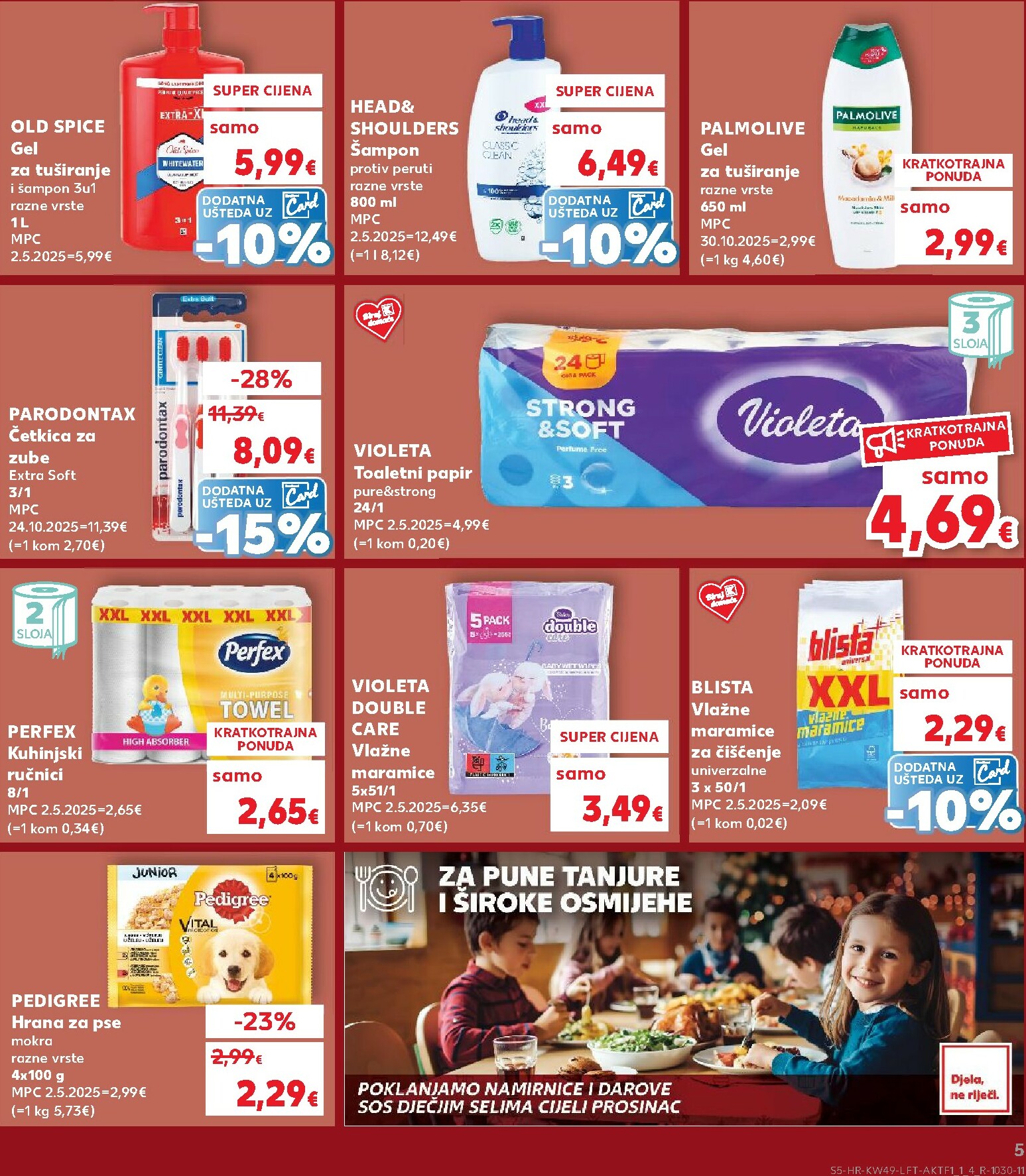 kaufland - Prelistajte katalog Kaufland - Obiteljska Pakiranja, vrijedi od 03.12. do 09.12. - page: 5