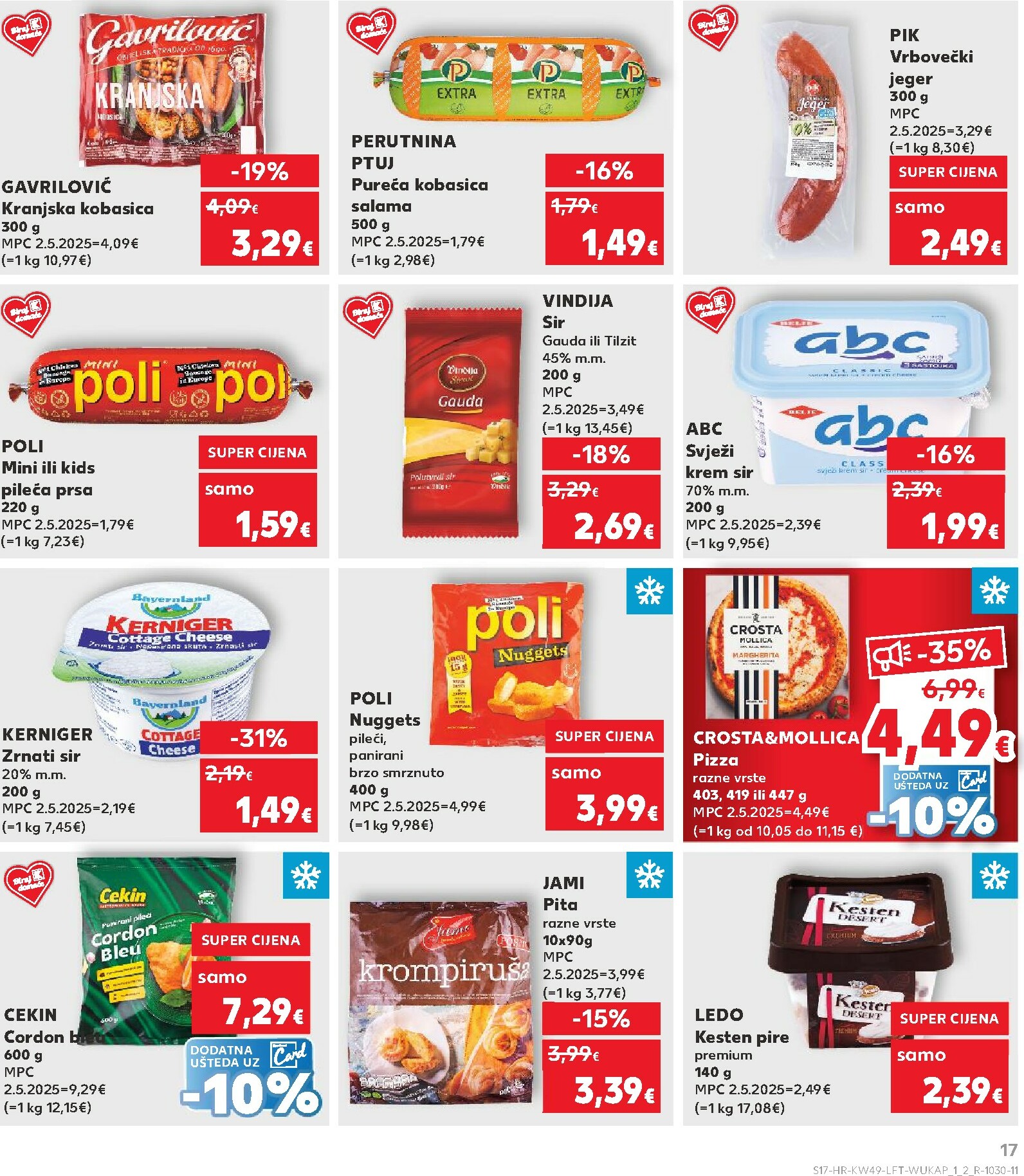 kaufland - Prelistajte katalog Kaufland - Obiteljska Pakiranja, vrijedi od 03.12. do 09.12. - page: 17