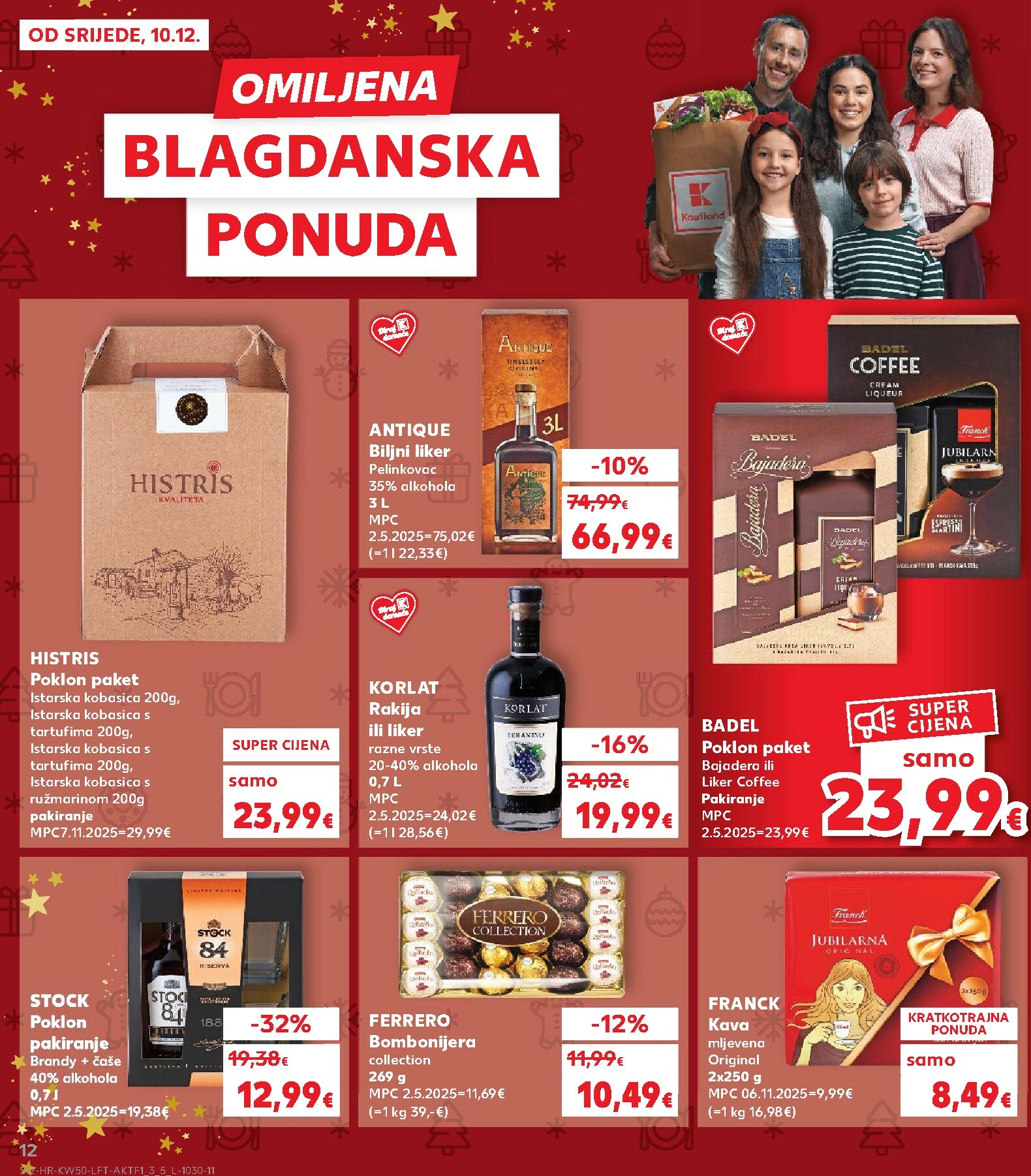 kaufland - Prelistajte katalog Kaufland, vrijedi od 10.12. do 16.12. - page: 12