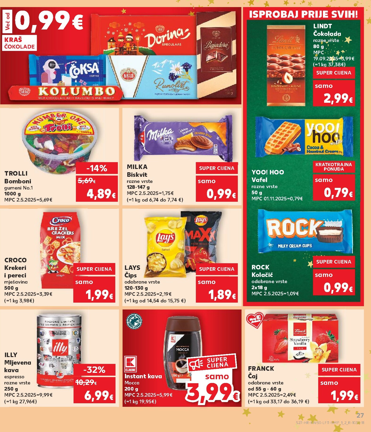 kaufland - Prelistajte katalog Kaufland, vrijedi od 10.12. do 16.12. - page: 27