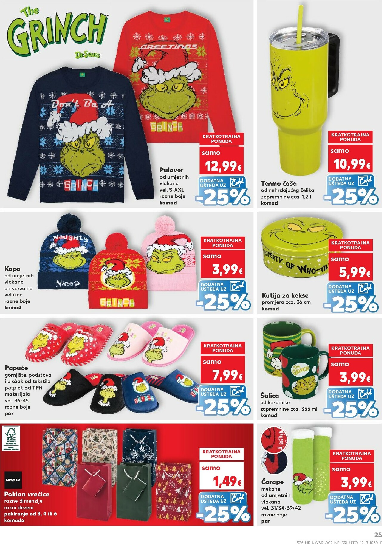 kaufland - Prelistajte katalog Kaufland - Neprehrambenih proizvoda, vrijedi od 10.12. do 16.12. - page: 25