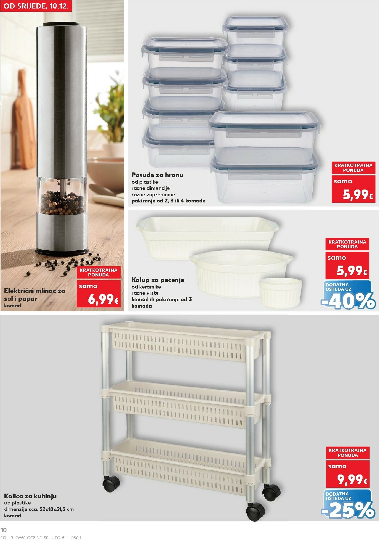 kaufland - Prelistajte katalog Kaufland - Neprehrambenih proizvoda, vrijedi od 10.12. do 16.12. - page: 10