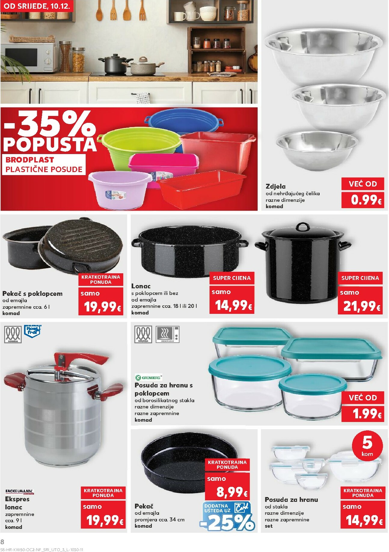 kaufland - Prelistajte katalog Kaufland - Neprehrambenih proizvoda, vrijedi od 10.12. do 16.12. - page: 8