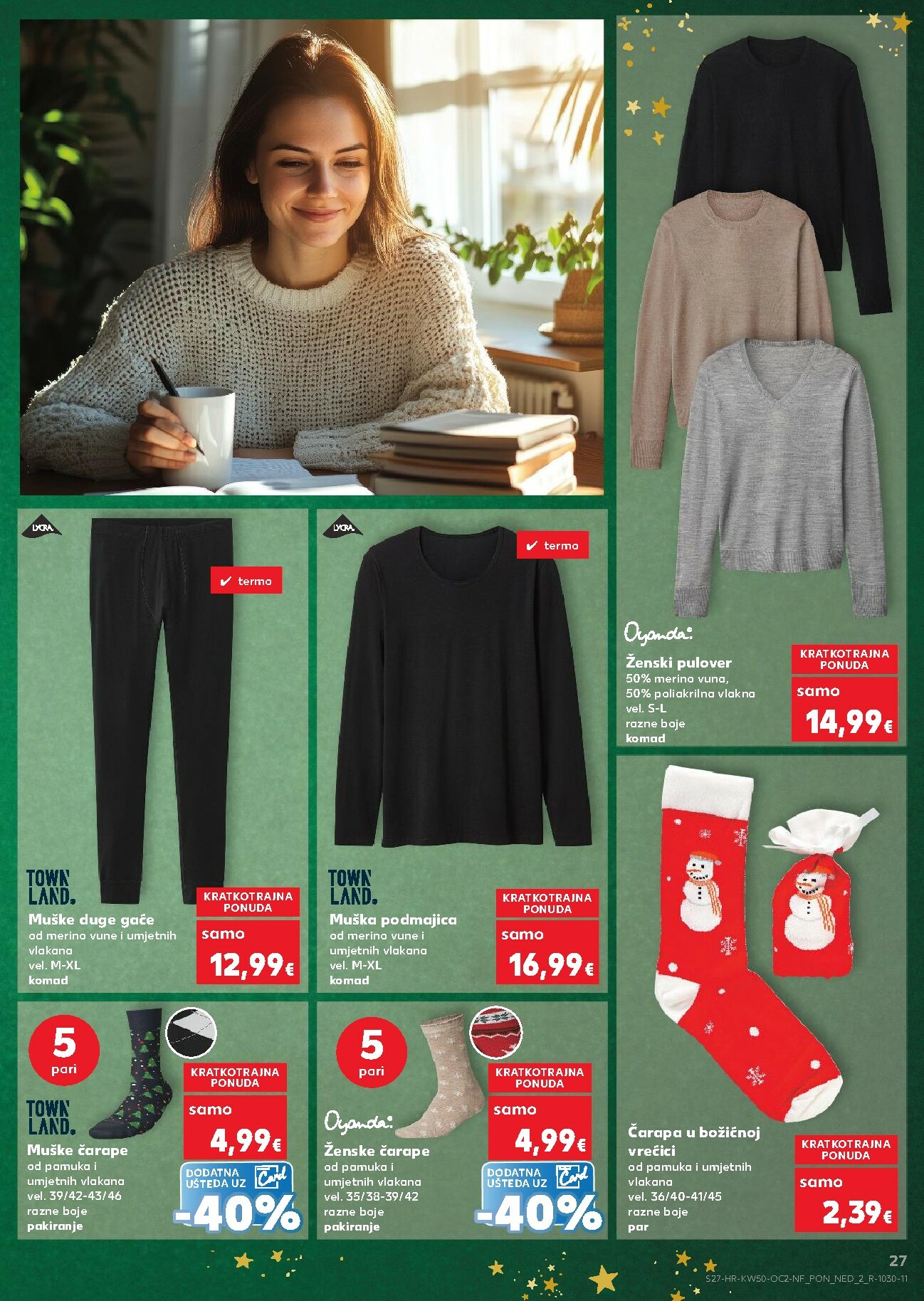 kaufland - Prelistajte katalog Kaufland - Neprehrambenih proizvoda, vrijedi od 10.12. do 16.12. - page: 27