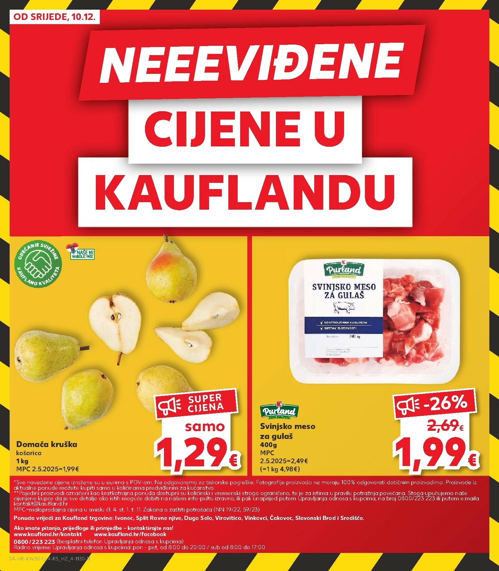 kaufland - Prelistajte katalog Kaufland - Cijene, vrijedi od 10.12. do 16.12. - page: 4