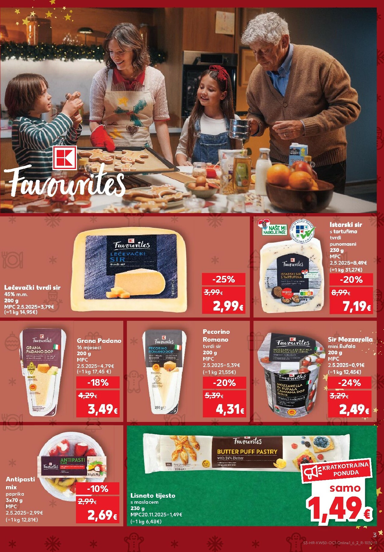kaufland - Prelistajte katalog Kaufland - Želiš još bogatiju ponudu, vrijedi od 10.12. do 16.12. - page: 3