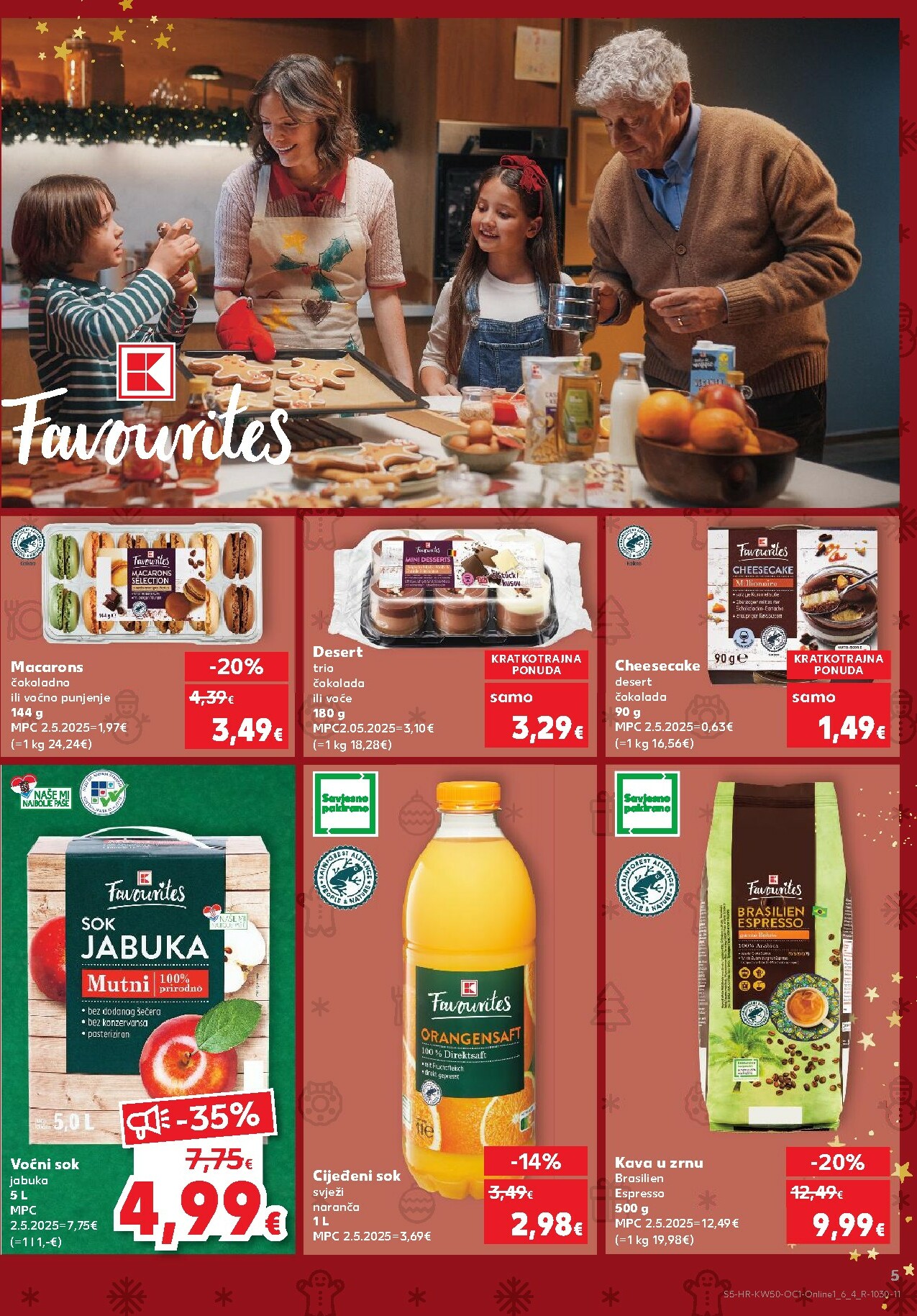 kaufland - Prelistajte katalog Kaufland - Želiš još bogatiju ponudu, vrijedi od 10.12. do 16.12. - page: 5