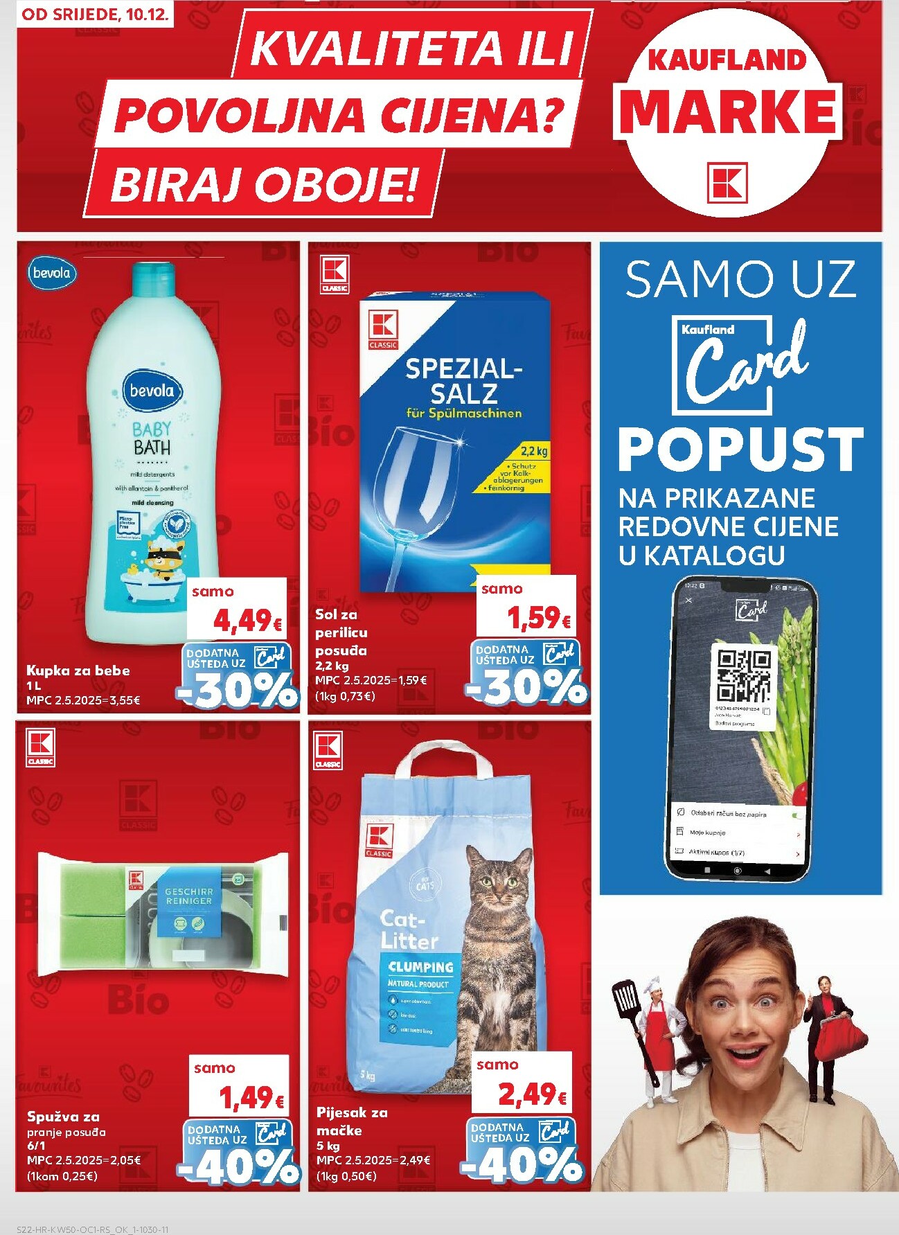 kaufland - Prelistajte katalog Kaufland - Želiš još bogatiju ponudu, vrijedi od 10.12. do 16.12. - page: 22