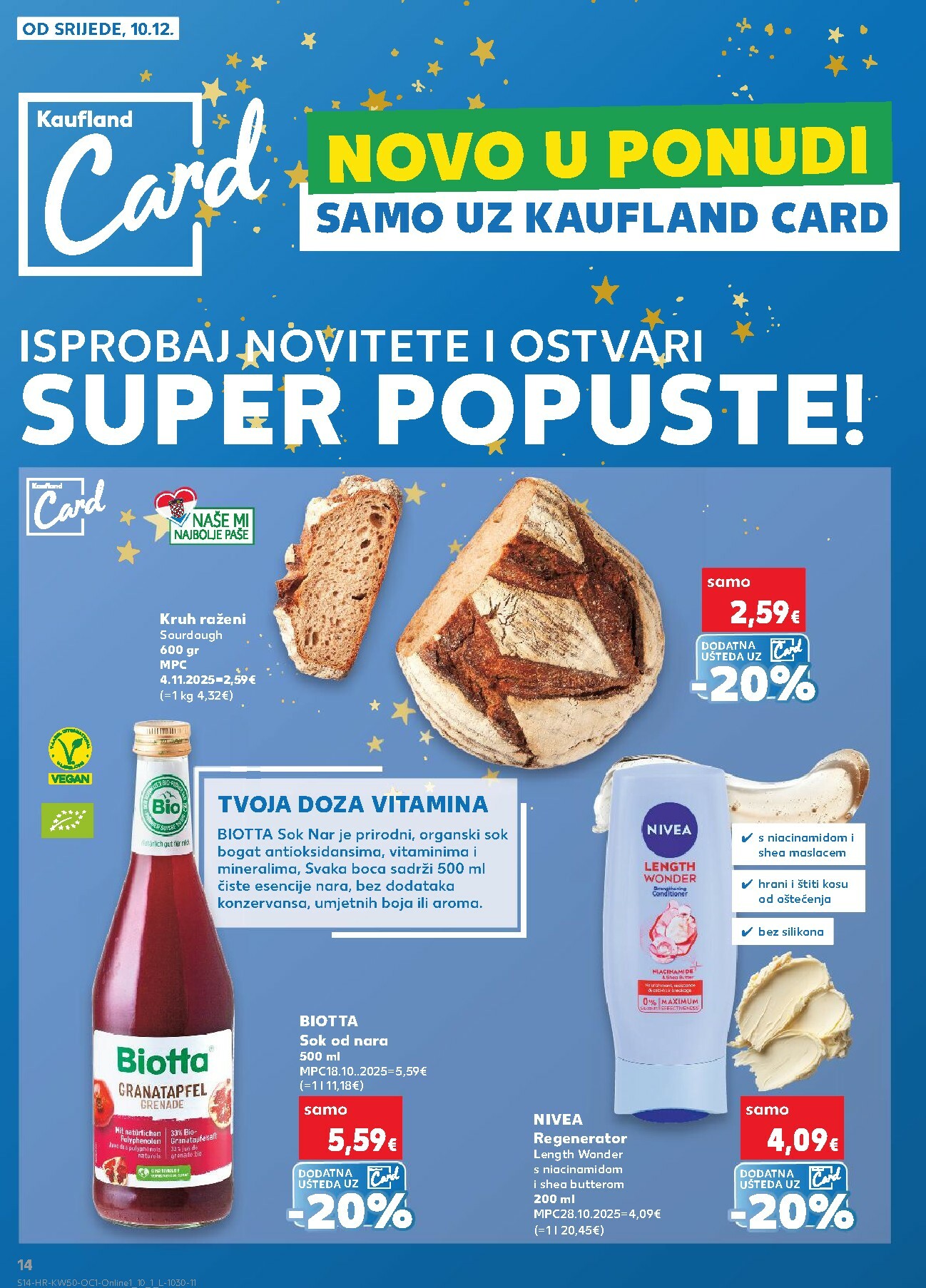 kaufland - Prelistajte katalog Kaufland - Želiš još bogatiju ponudu, vrijedi od 10.12. do 16.12. - page: 14
