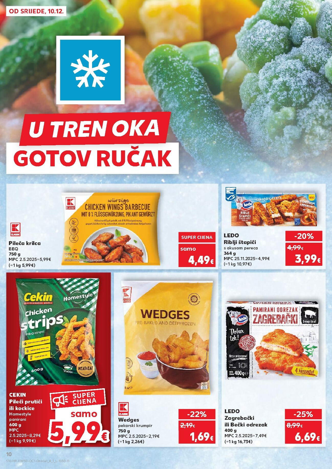 kaufland - Prelistajte katalog Kaufland - Želiš još bogatiju ponudu, vrijedi od 10.12. do 16.12. - page: 10