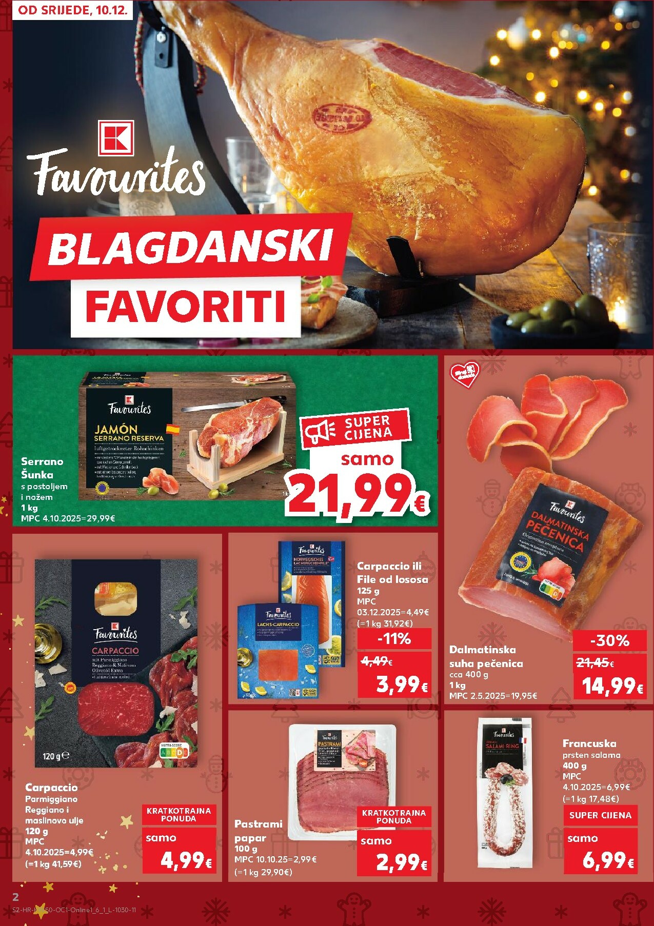 kaufland - Prelistajte katalog Kaufland - Želiš još bogatiju ponudu, vrijedi od 10.12. do 16.12. - page: 2