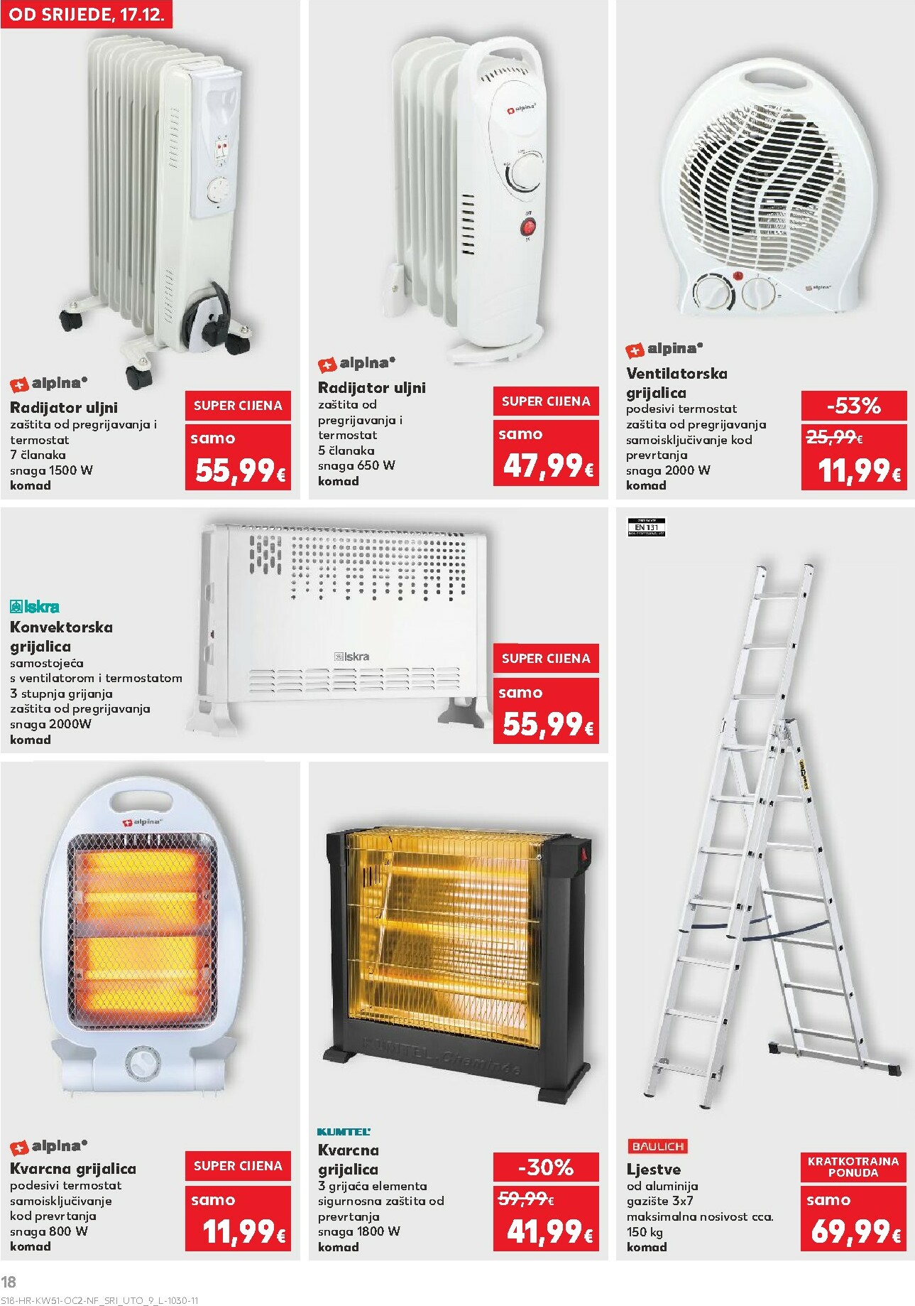 kaufland - Prelistajte katalog Kaufland - Neprehrambenih proizvoda, vrijedi od 17.12. do 26.12. - page: 18