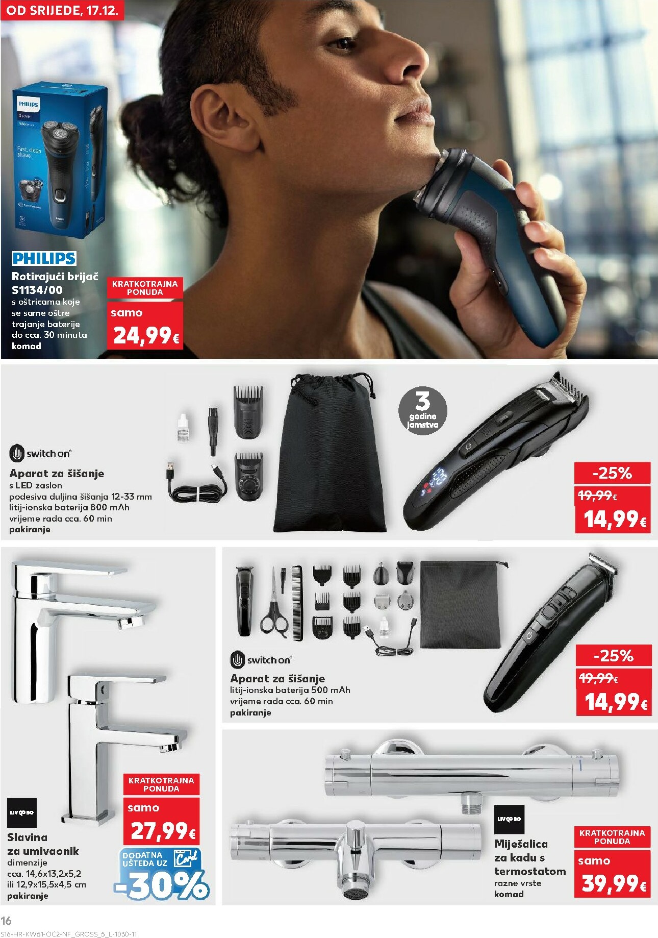 kaufland - Prelistajte katalog Kaufland - Neprehrambenih proizvoda, vrijedi od 17.12. do 26.12. - page: 16