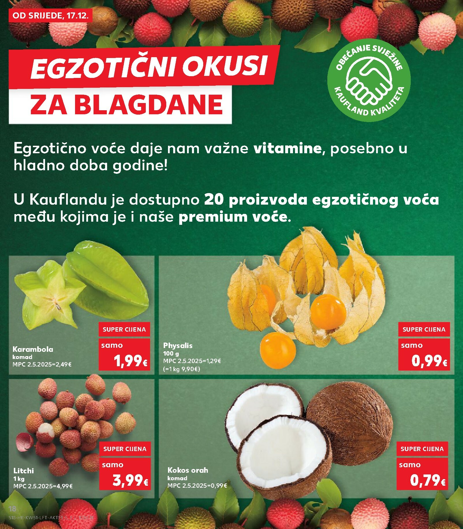 kaufland - Prelistajte katalog Kaufland, vrijedi od 17.12. do 26.12. - page: 18