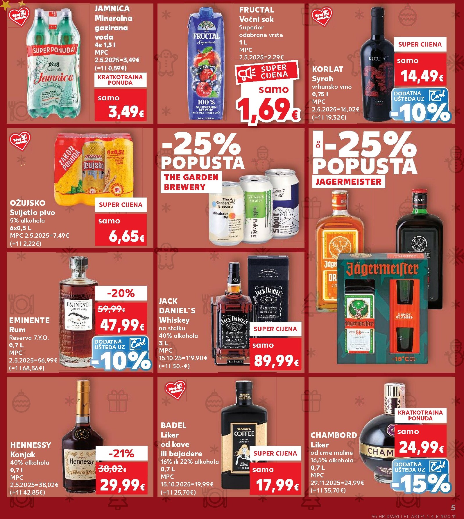 kaufland - Prelistajte katalog Kaufland, vrijedi od 17.12. do 26.12. - page: 5