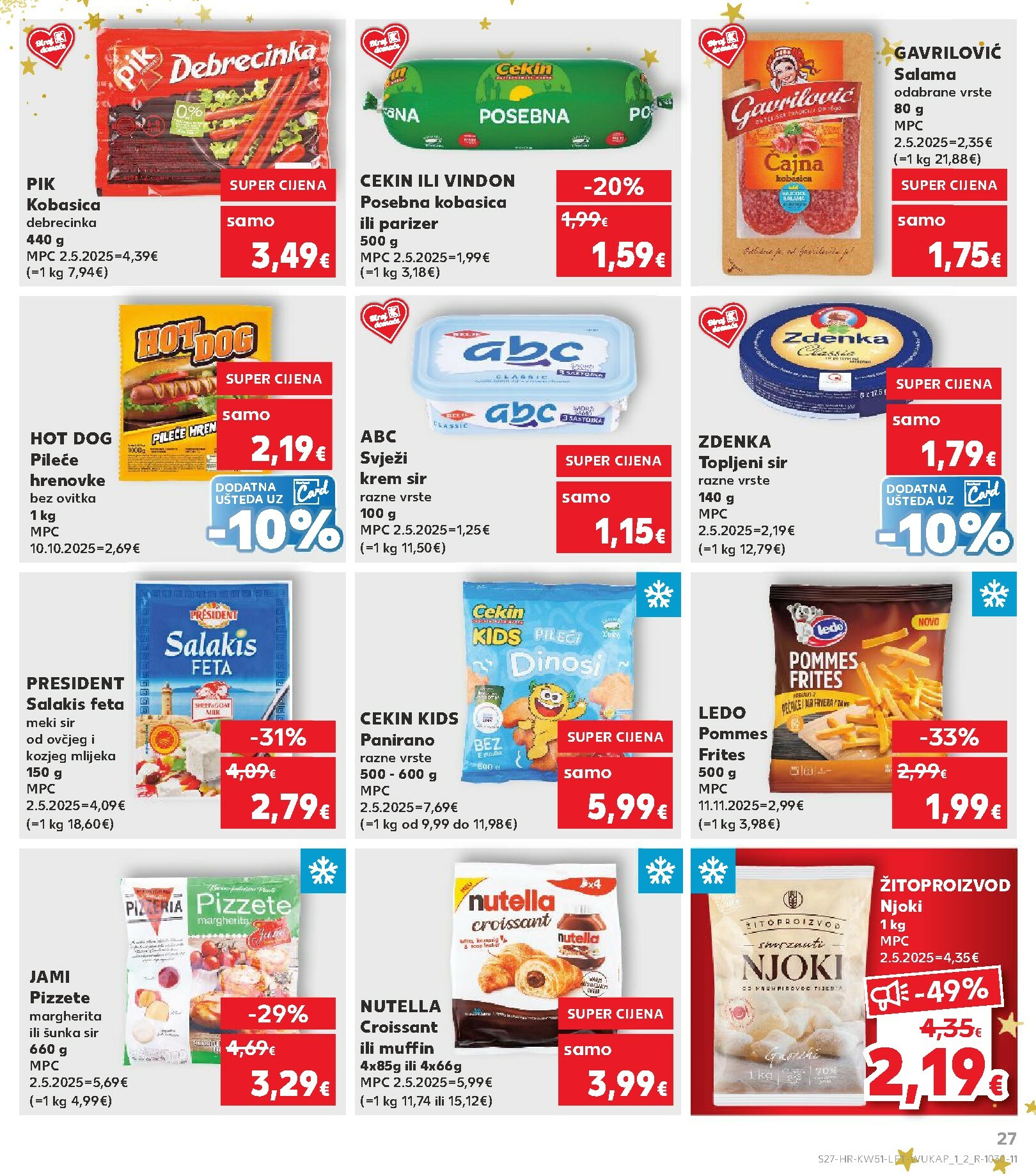 kaufland - Prelistajte katalog Kaufland, vrijedi od 17.12. do 26.12. - page: 27