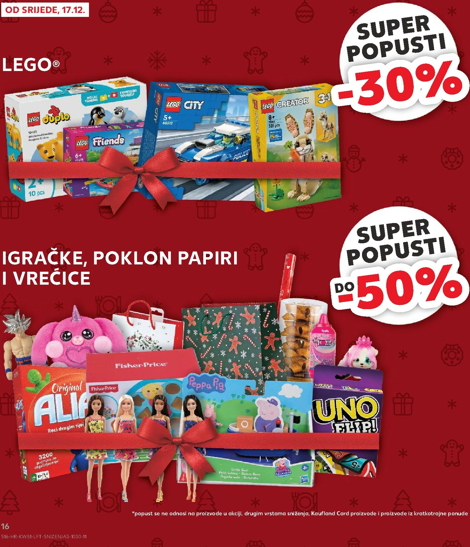 kaufland - Prelistajte katalog Kaufland, vrijedi od 17.12. do 26.12. - page: 16