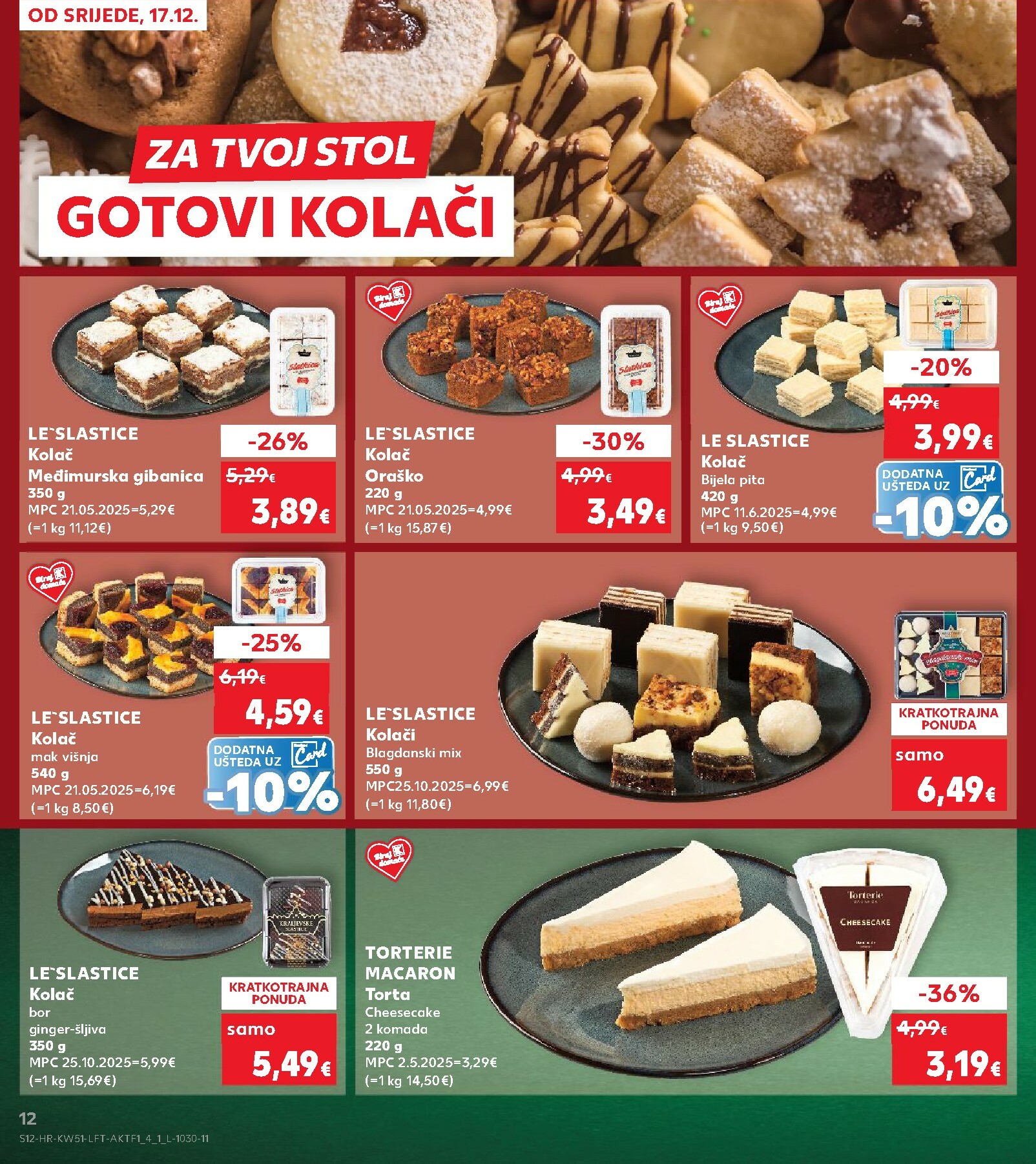kaufland - Prelistajte katalog Kaufland, vrijedi od 17.12. do 26.12. - page: 12