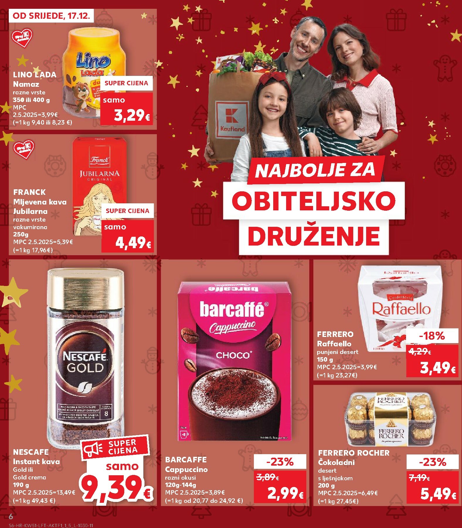 kaufland - Prelistajte katalog Kaufland, vrijedi od 17.12. do 26.12. - page: 6