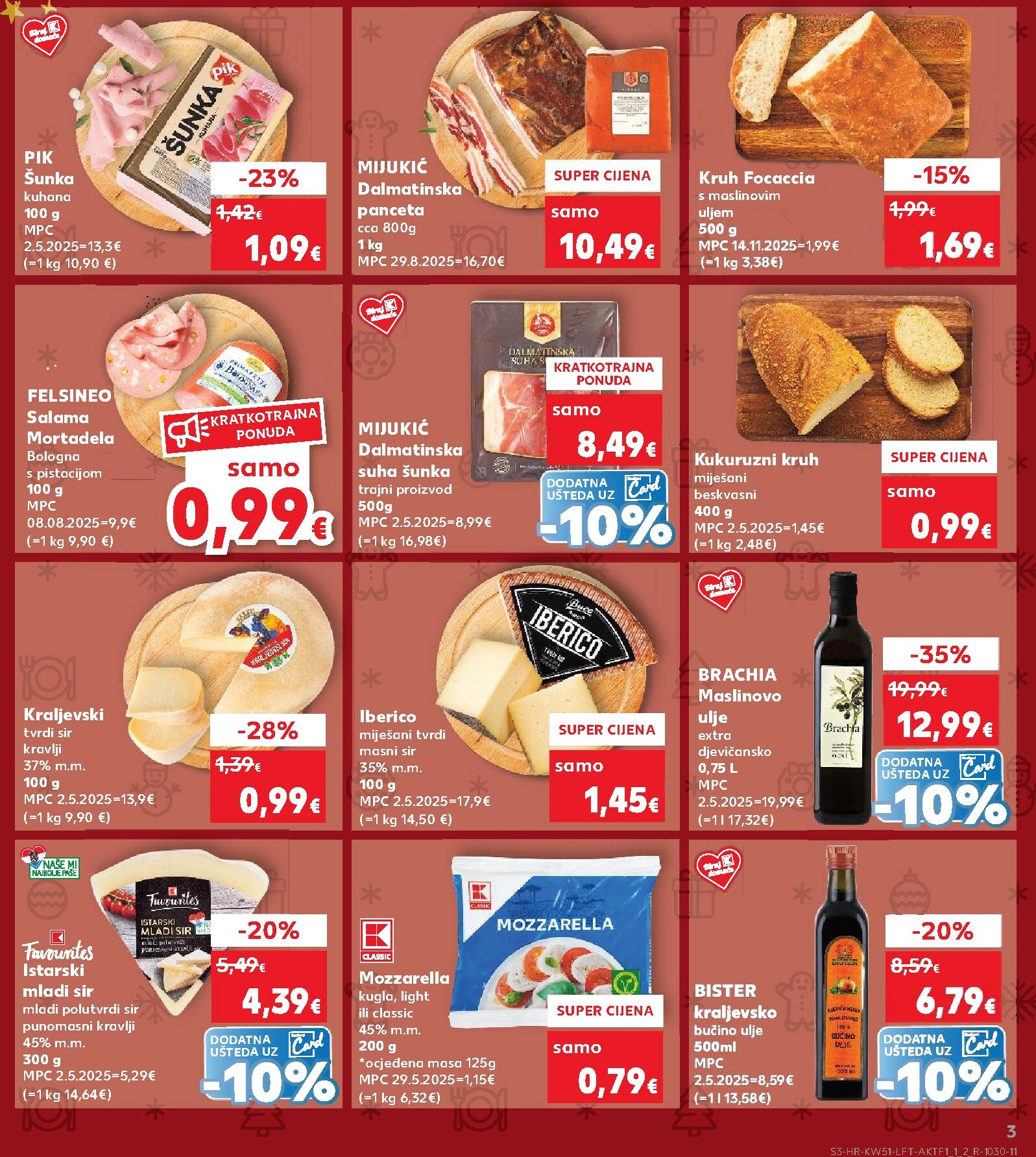 kaufland - Prelistajte katalog Kaufland, vrijedi od 17.12. do 26.12. - page: 3