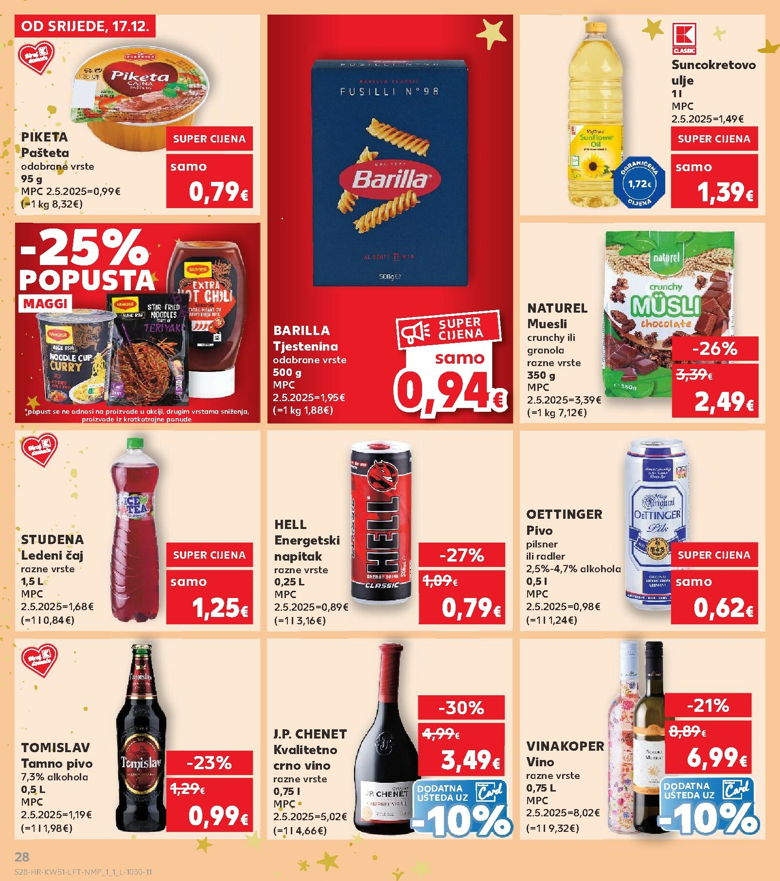 kaufland - Prelistajte katalog Kaufland, vrijedi od 17.12. do 26.12. - page: 28