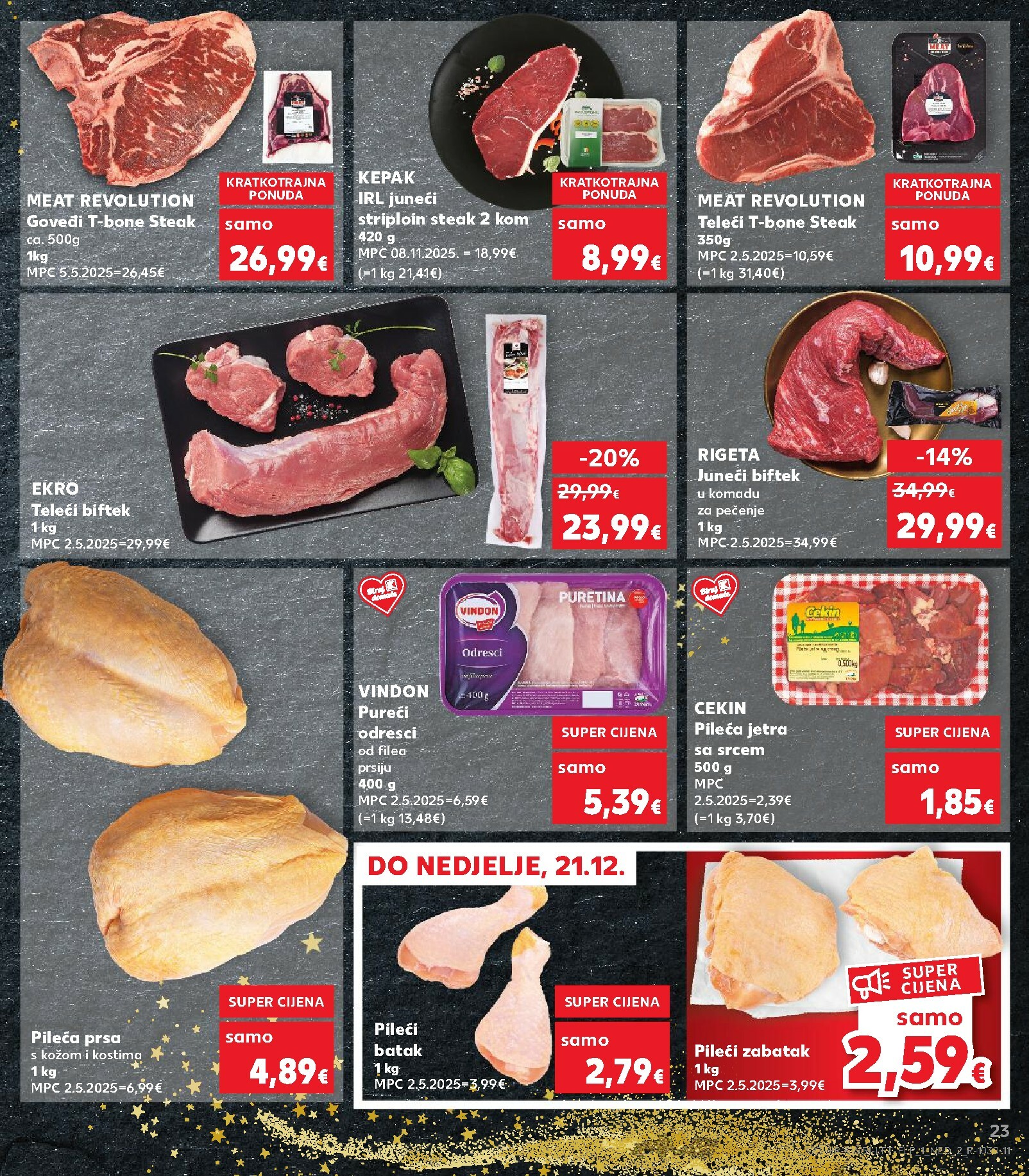 kaufland - Prelistajte katalog Kaufland, vrijedi od 17.12. do 26.12. - page: 23