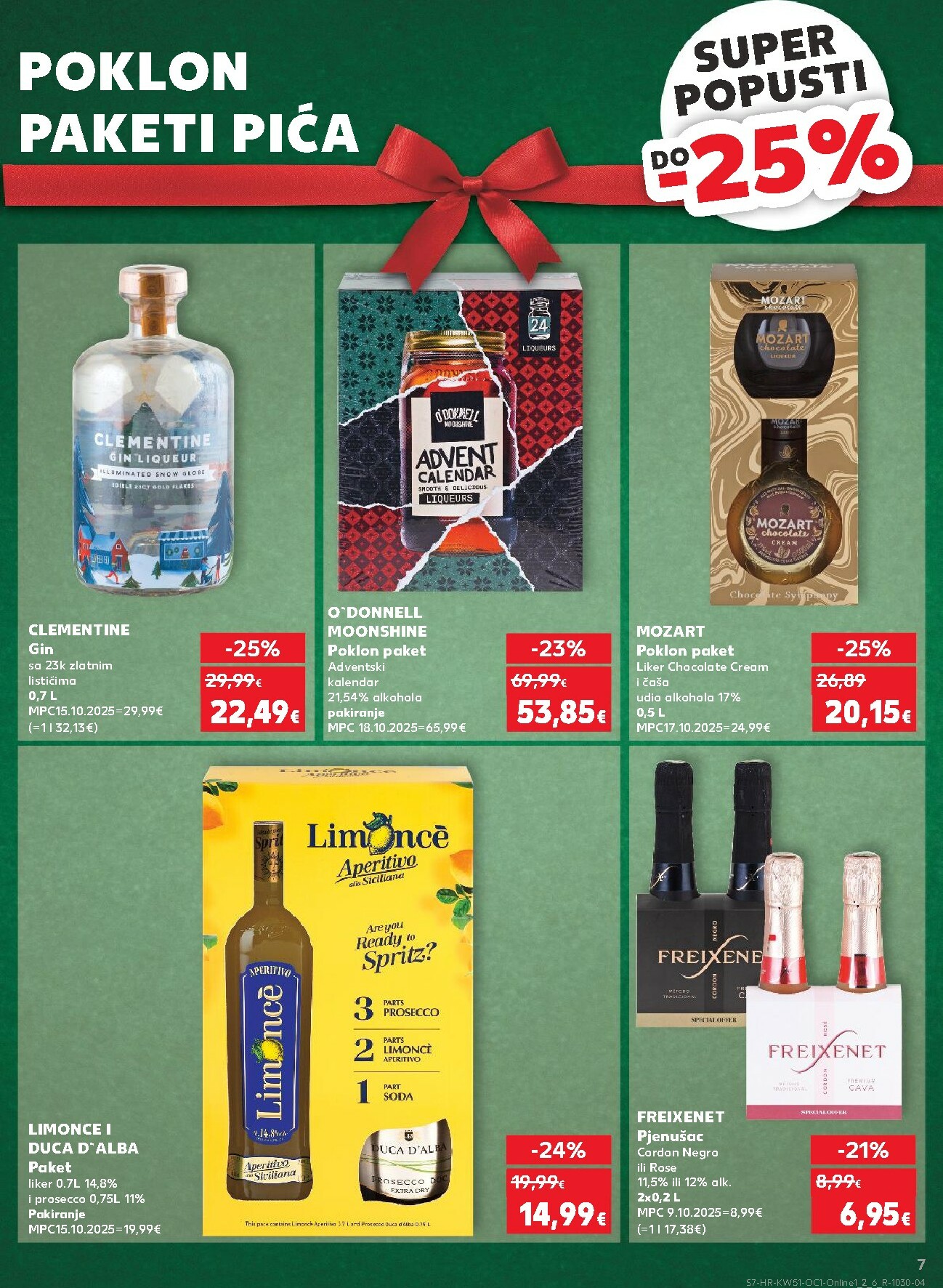 kaufland - Prelistajte katalog Kaufland - Želiš još bogatiju ponudu, vrijedi od 17.12. do 26.12. - page: 7