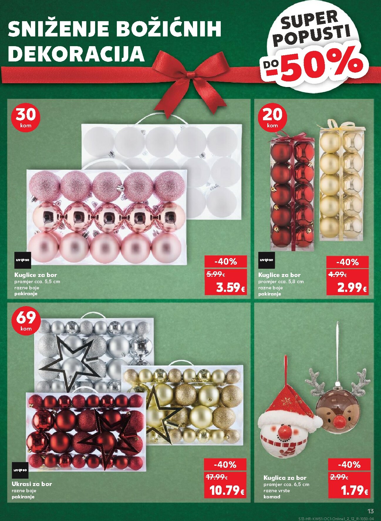 kaufland - Prelistajte katalog Kaufland - Želiš još bogatiju ponudu, vrijedi od 17.12. do 26.12. - page: 13
