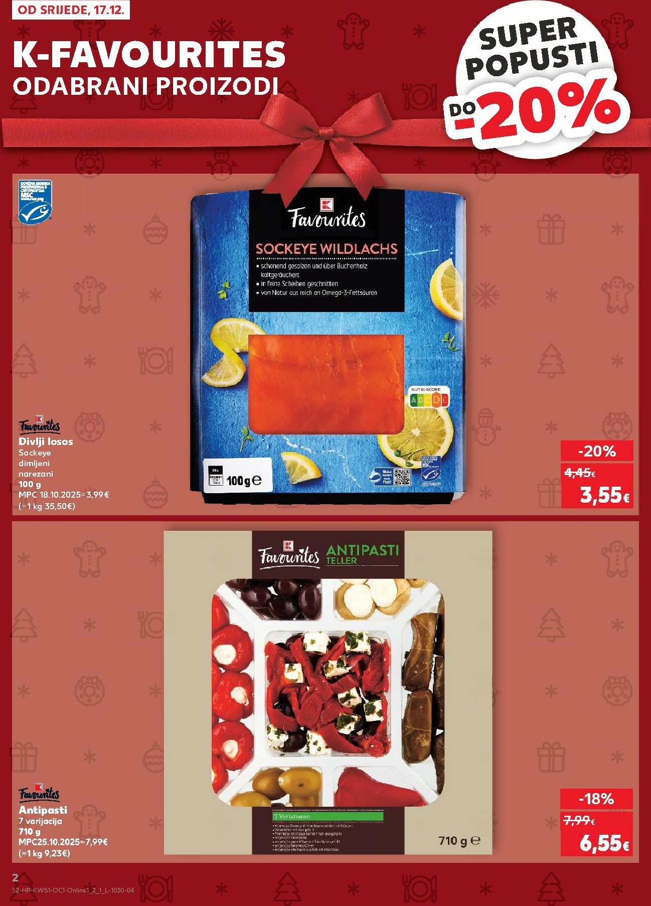 kaufland - Prelistajte katalog Kaufland - Želiš još bogatiju ponudu, vrijedi od 17.12. do 26.12. - page: 2