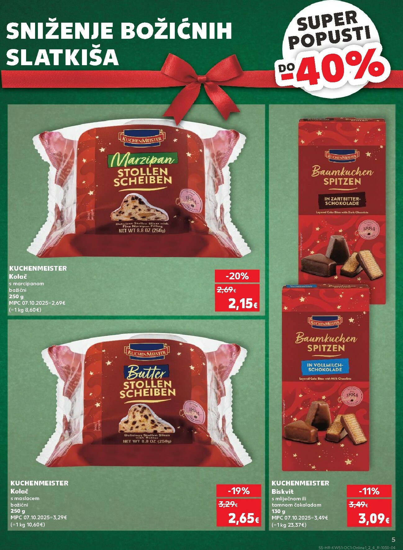 kaufland - Prelistajte katalog Kaufland - Želiš još bogatiju ponudu, vrijedi od 17.12. do 26.12. - page: 5
