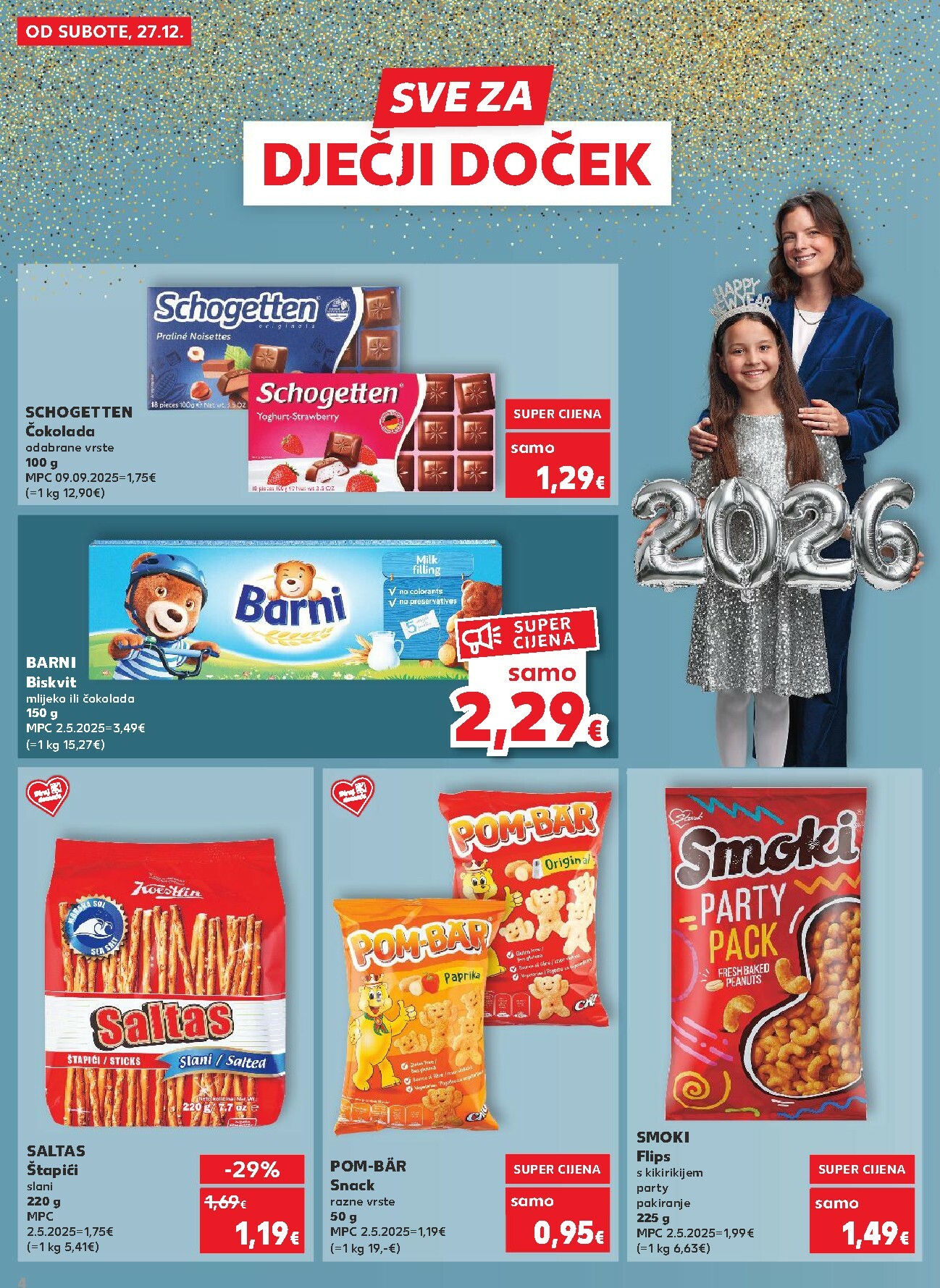 kaufland - Prelistajte katalog Kaufland - Želiš još bogatiju ponudu, vrijedi od 27.12. do 01.01. - page: 4