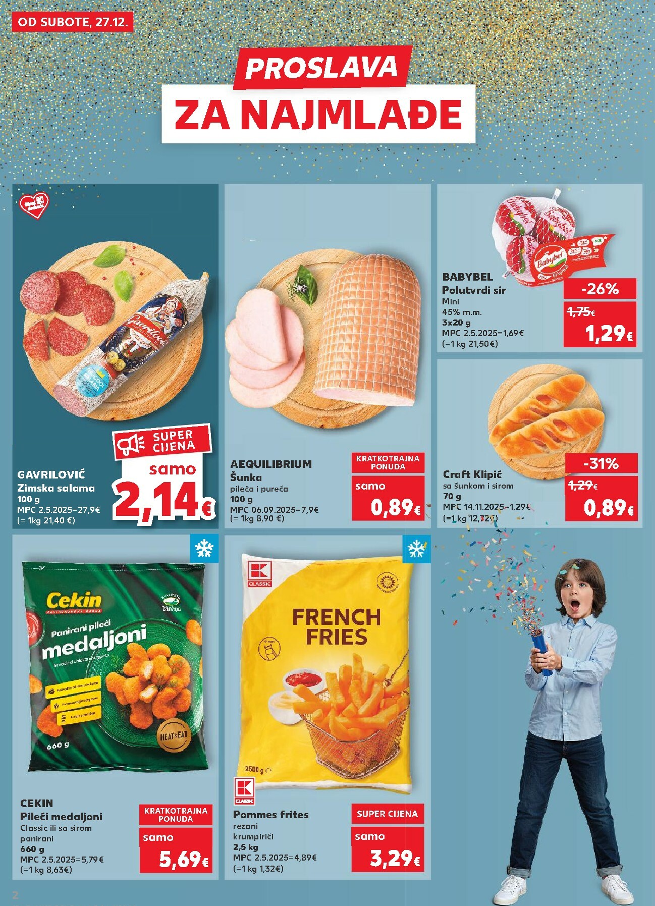 kaufland - Prelistajte katalog Kaufland - Želiš još bogatiju ponudu, vrijedi od 27.12. do 01.01. - page: 2