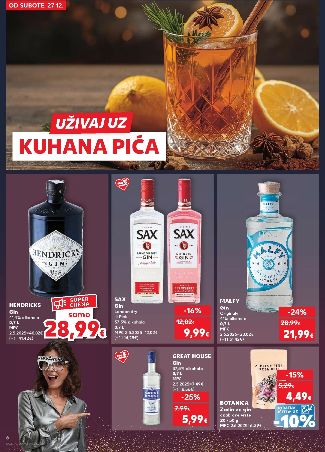 kaufland - Prelistajte katalog Kaufland - Želiš još bogatiju ponudu, vrijedi od 27.12. do 01.01. - page: 6