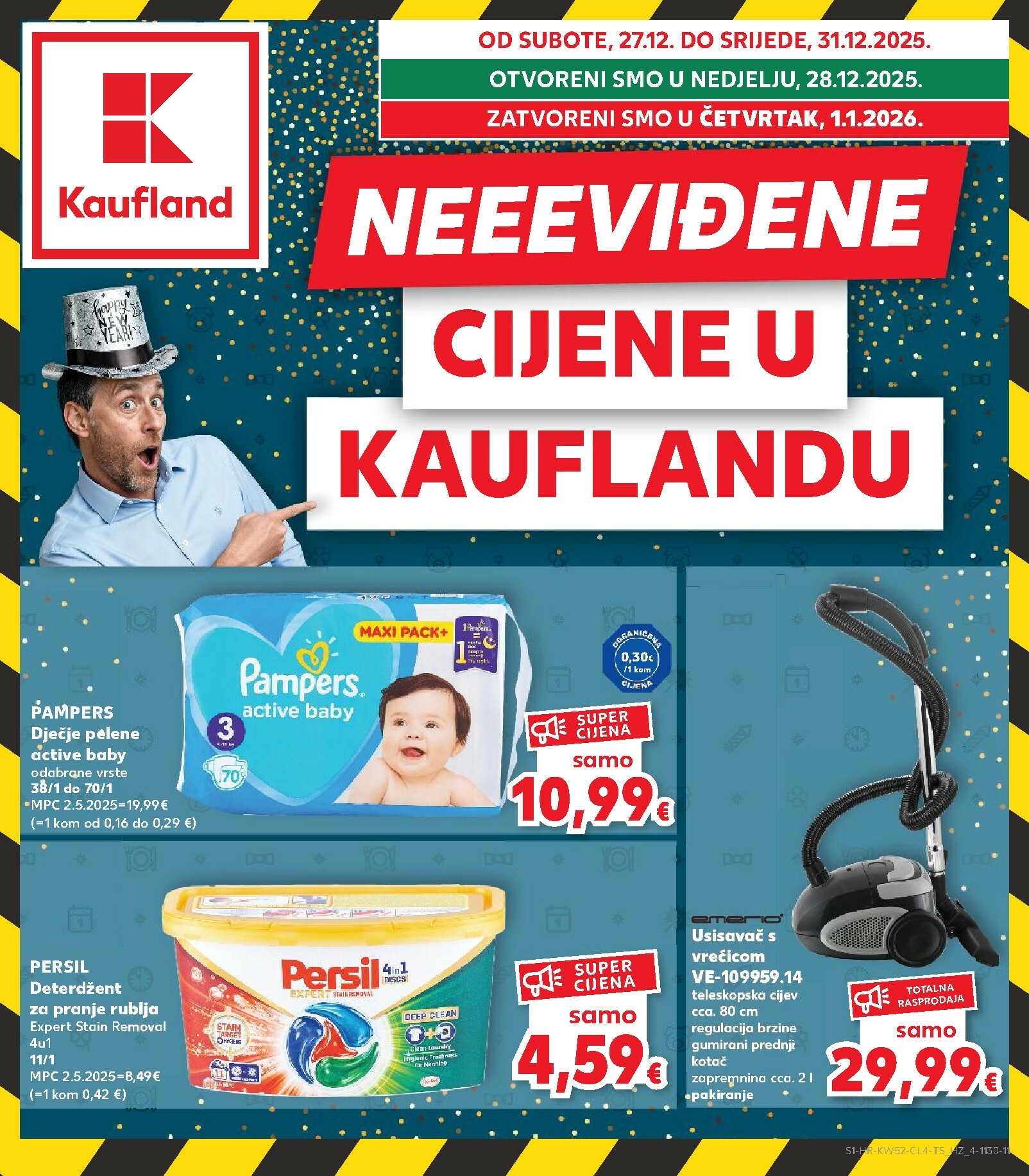 kaufland - Prelistajte katalog Kaufland - Cijene, vrijedi od 27.12. do 01.01.