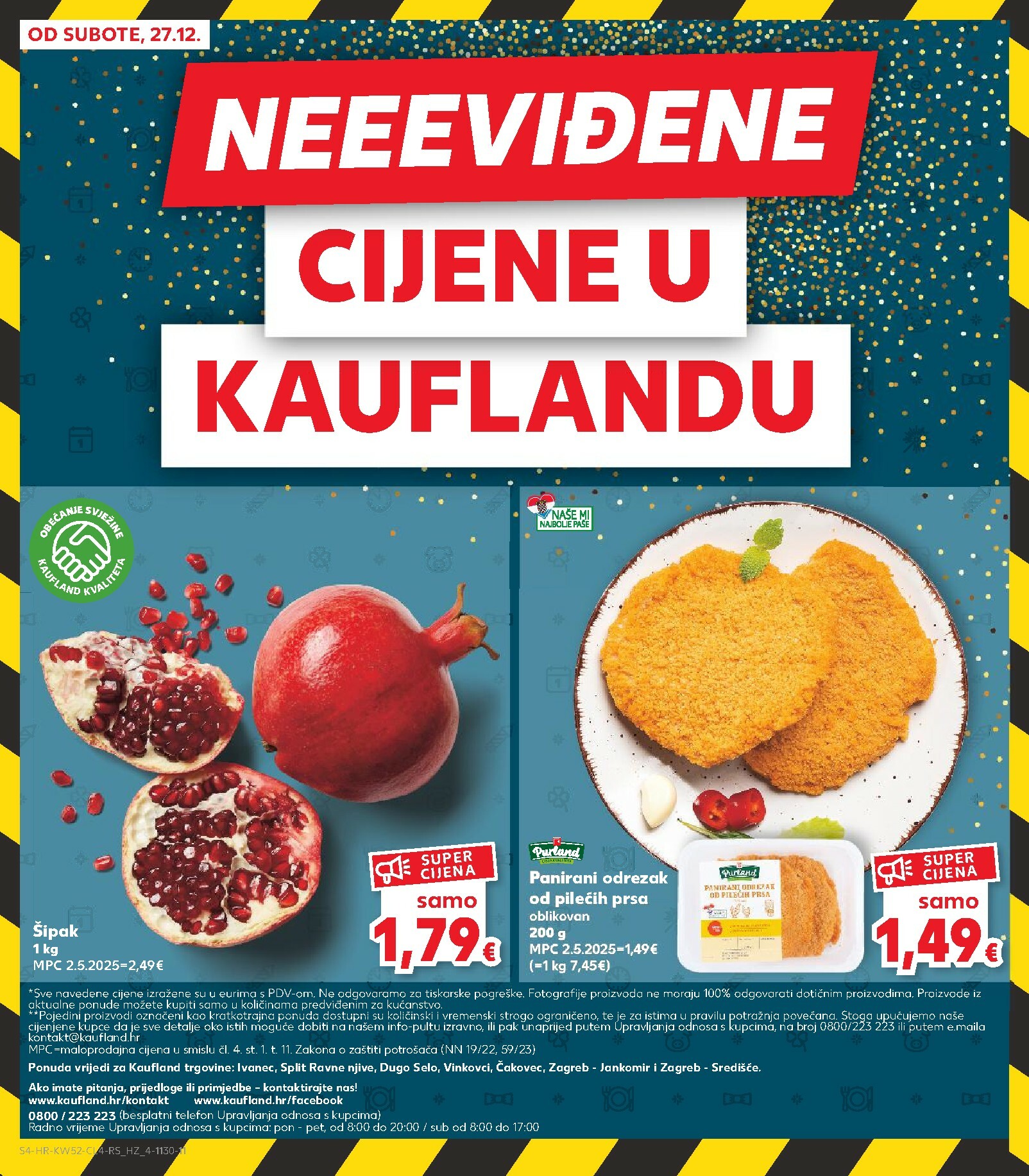 kaufland - Prelistajte katalog Kaufland - Cijene, vrijedi od 27.12. do 01.01. - page: 4