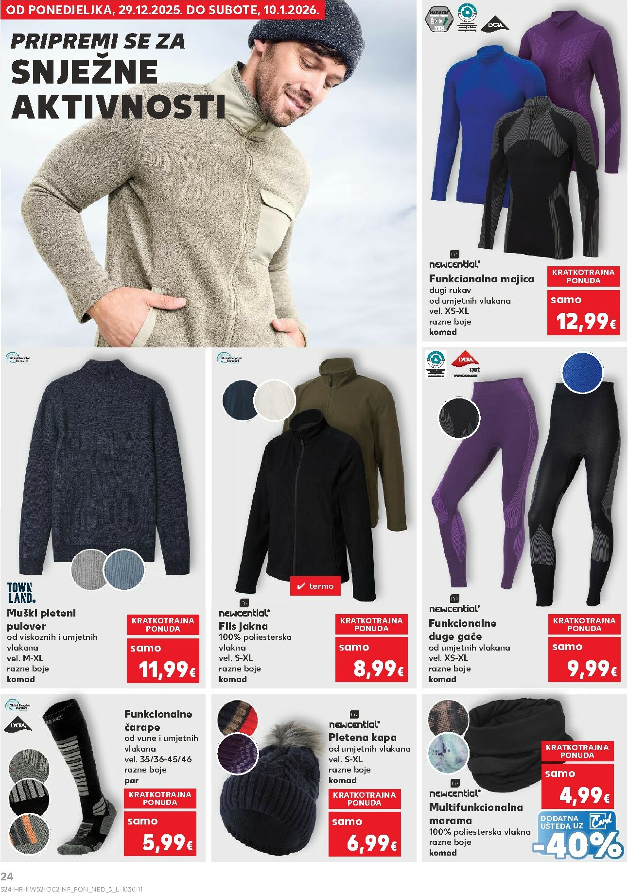 kaufland - Prelistajte katalog Kaufland - Neprehrambenih proizvoda, vrijedi od 27.12. do 01.01. - page: 24